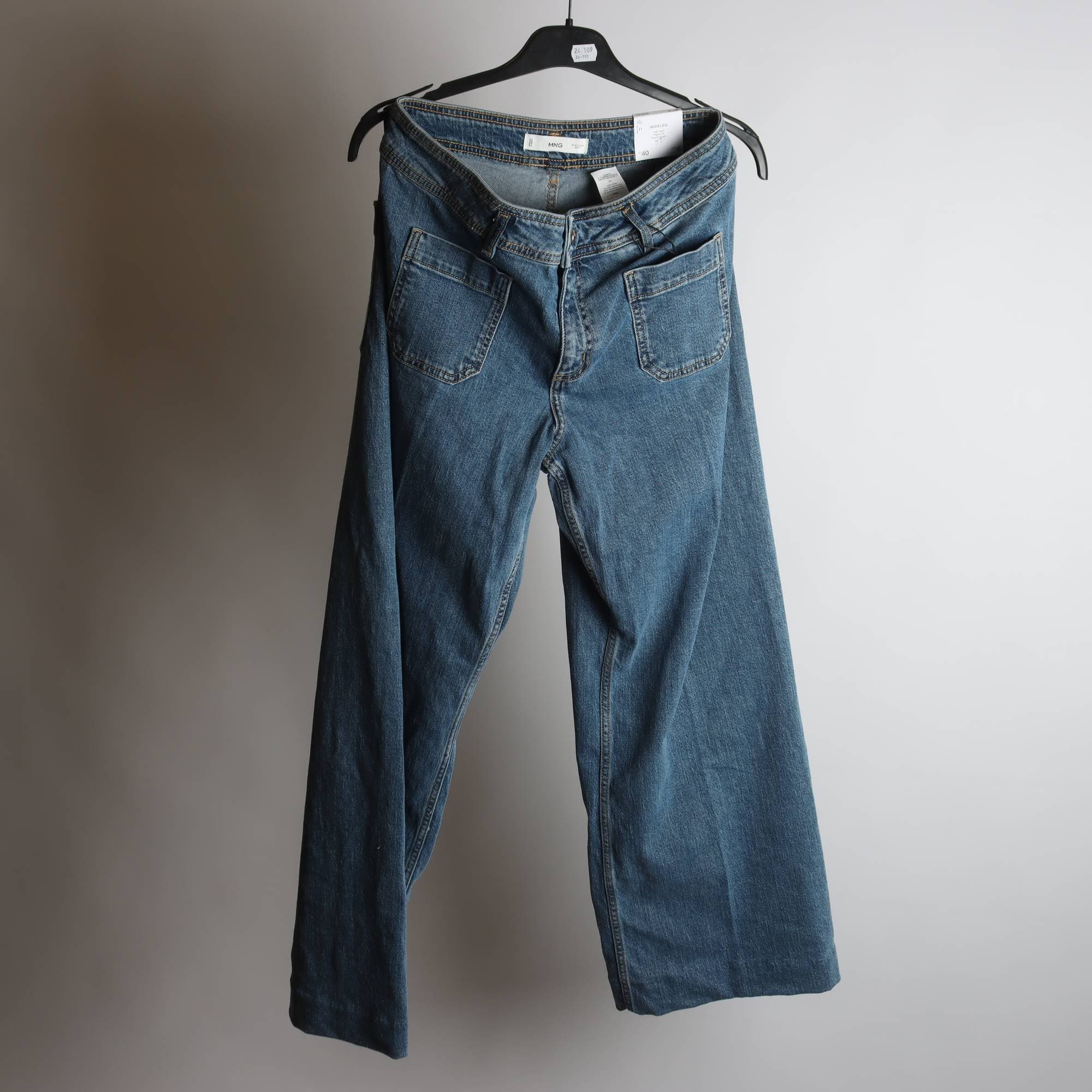 Jeans, MNG Wide leg, stl. 40