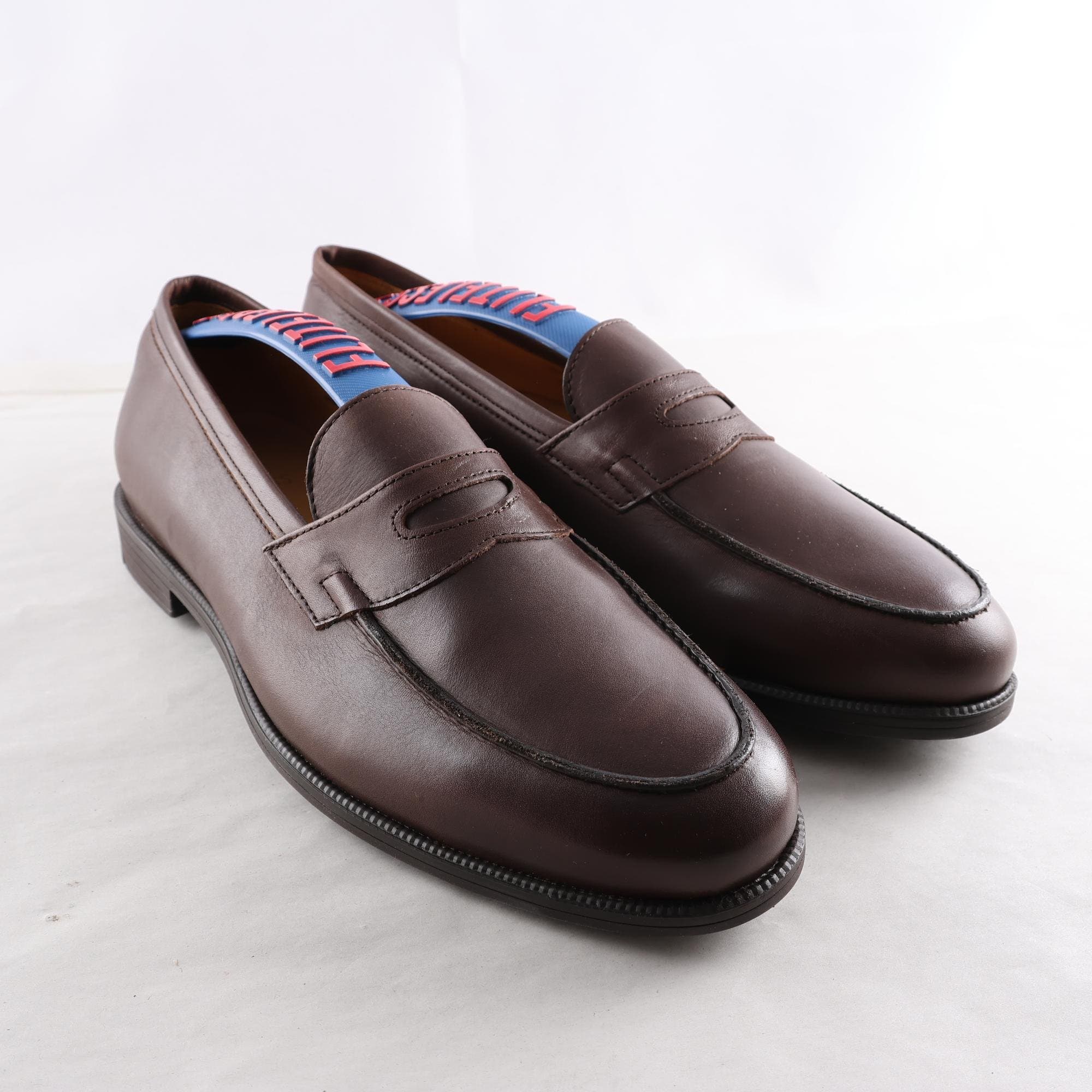Loafers, Fliteless, läder, stl. 43