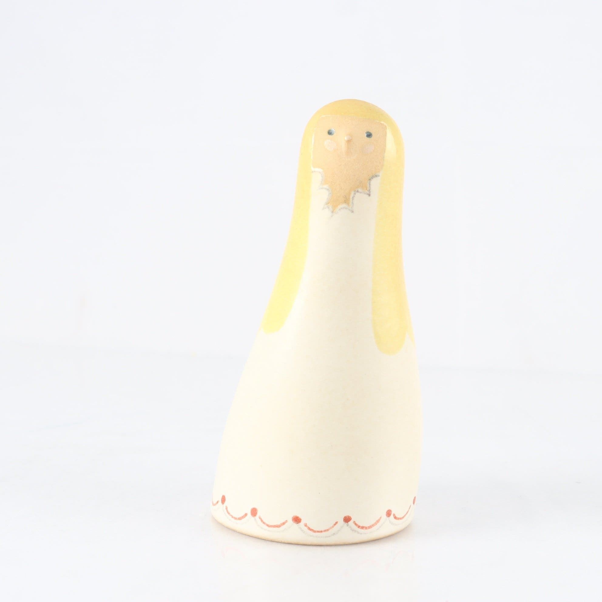Figurin, ”Blommor och vind”, Makoto Kagoshima, Keramikstudion