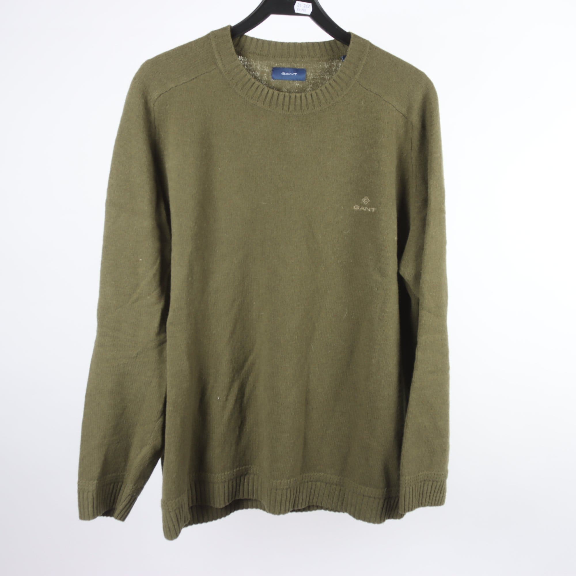 Stickad tröja, Gant, 100% ull, stl. XXL
