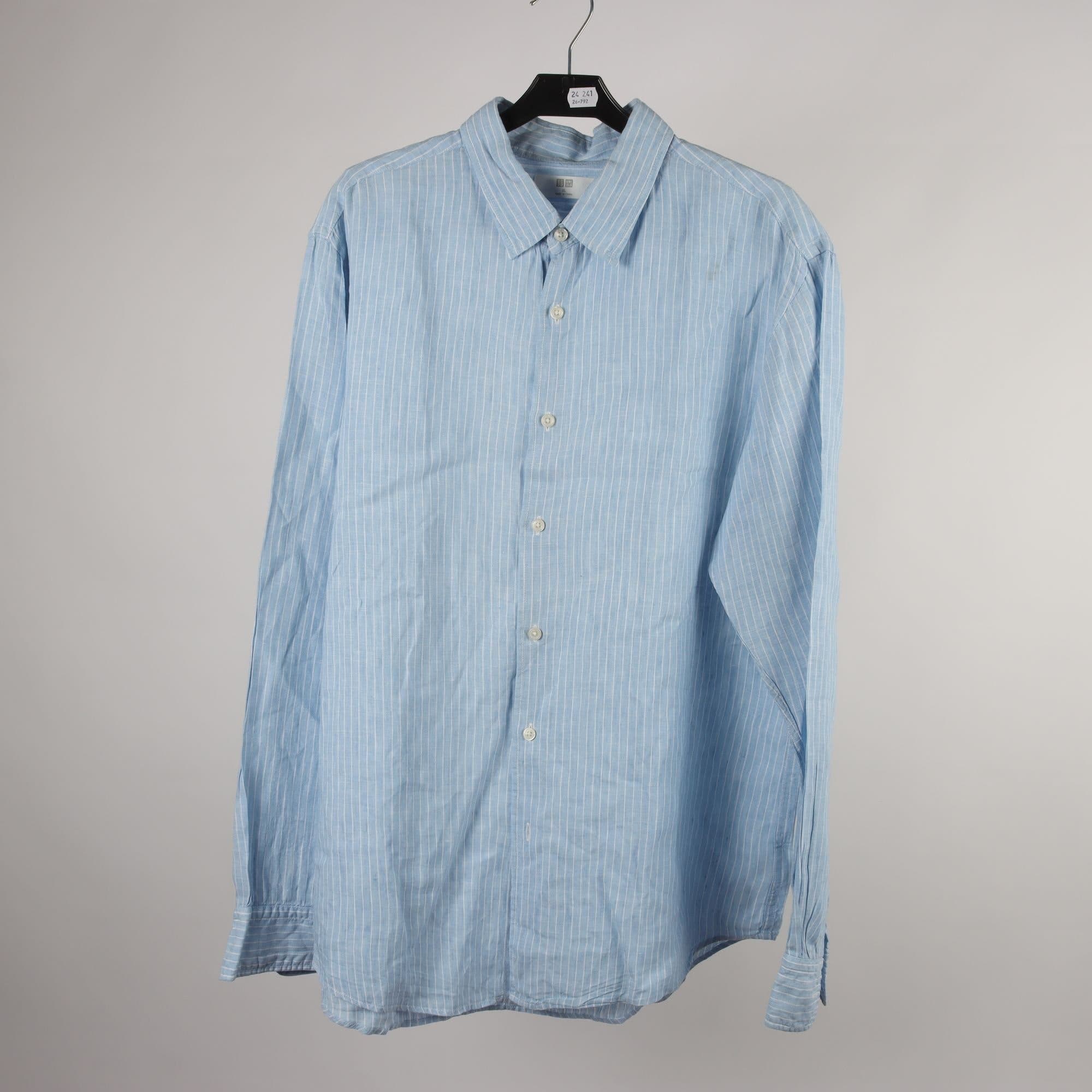 Skjorta, Uniqlo, 100% lin, stl. XL