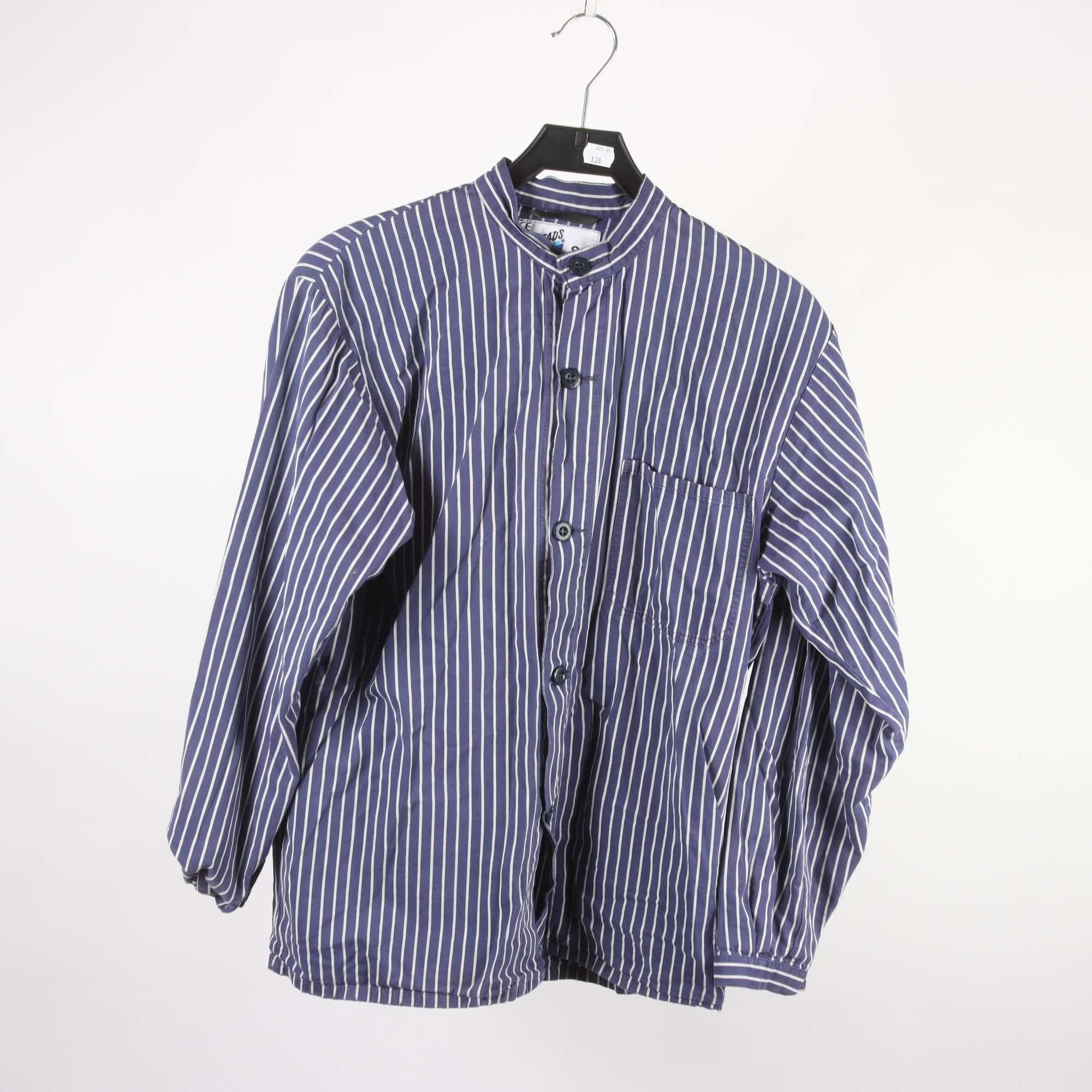Skjorta workwear, Fristads, blå, vit, randig, stl. S