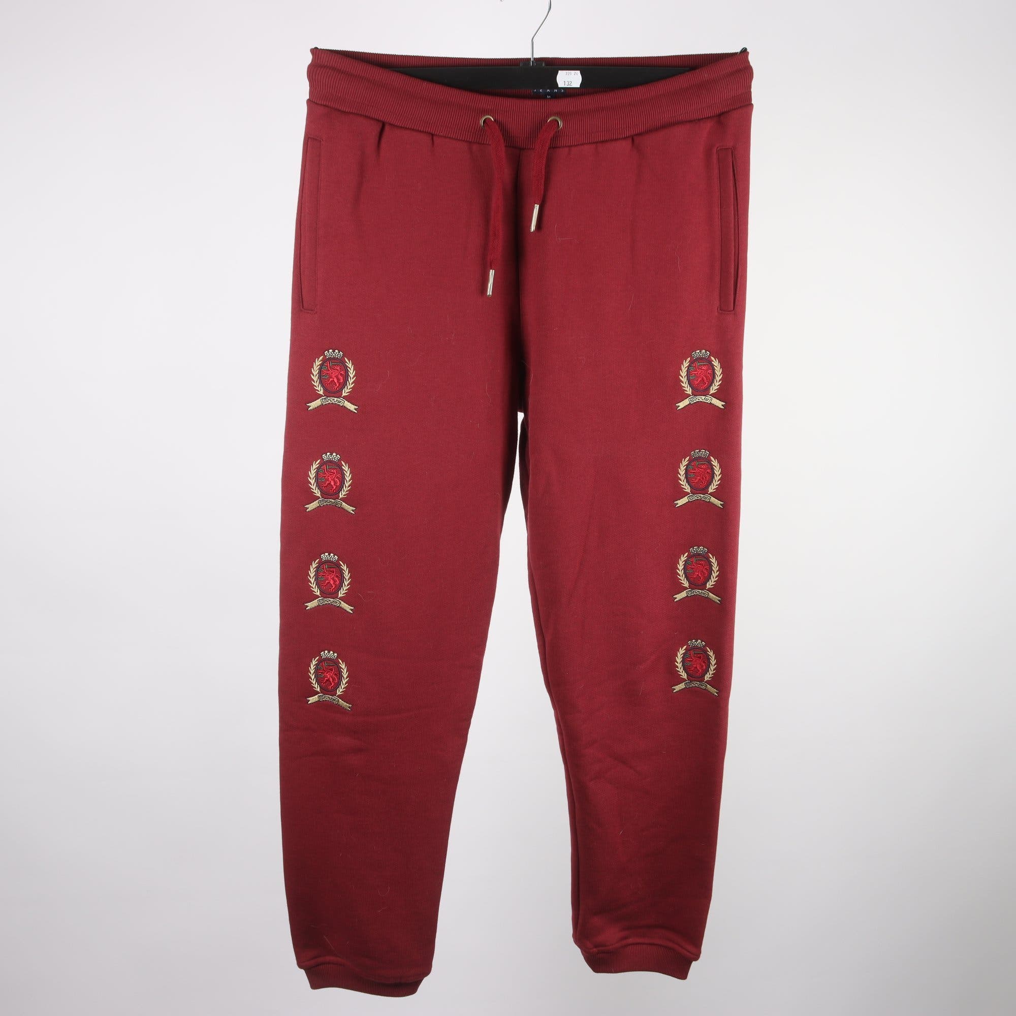 Sweatpants. Tommy Hilfiger, vinröd, stl. M