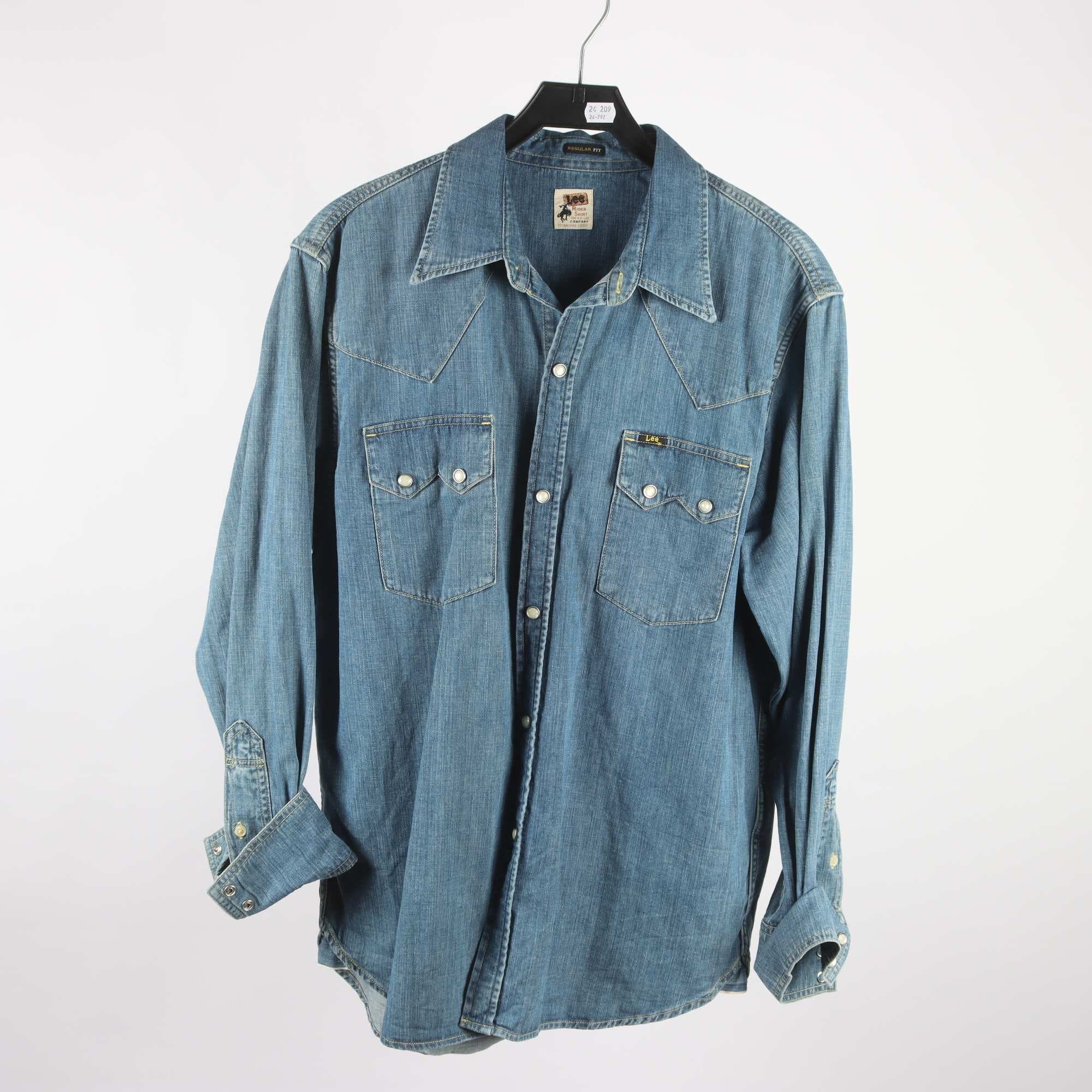 Jeansskjorta, Lee ”Rider Shirt”, stl. M