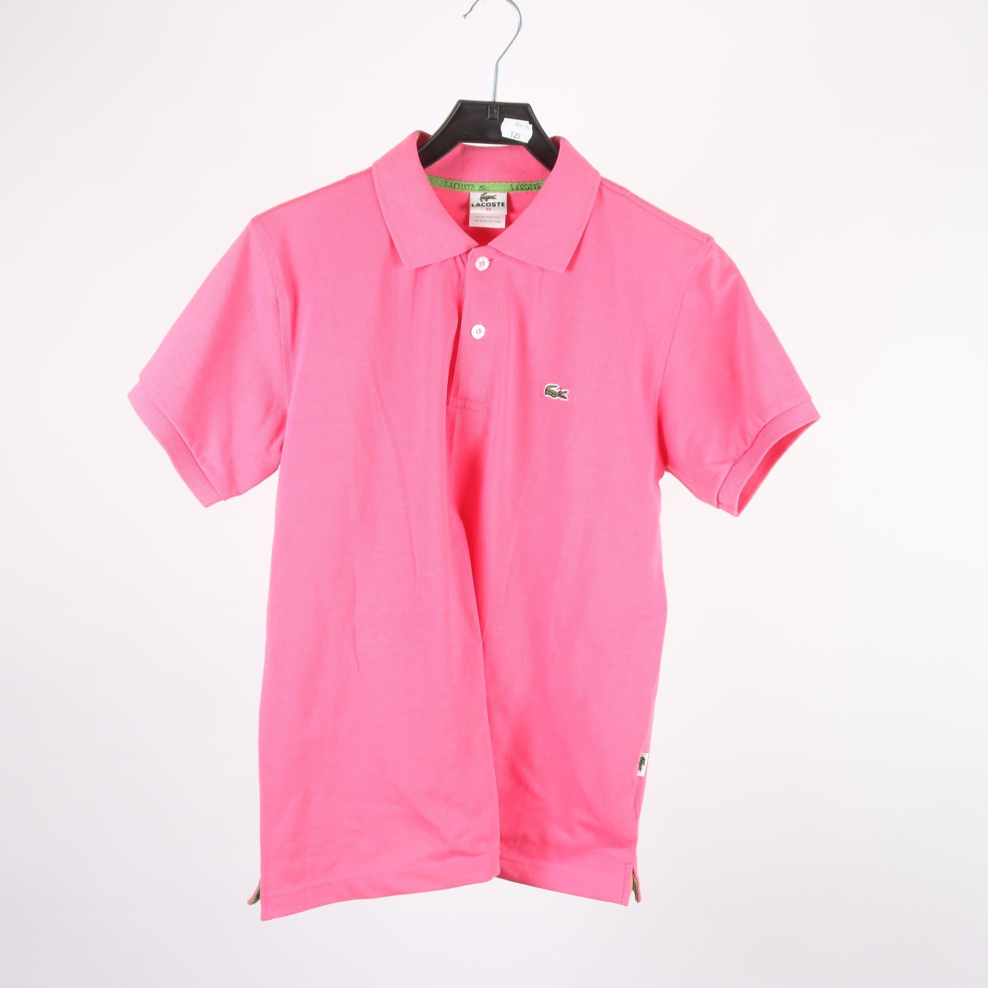 Pikétröja, Lacoste, rosa, stl. M