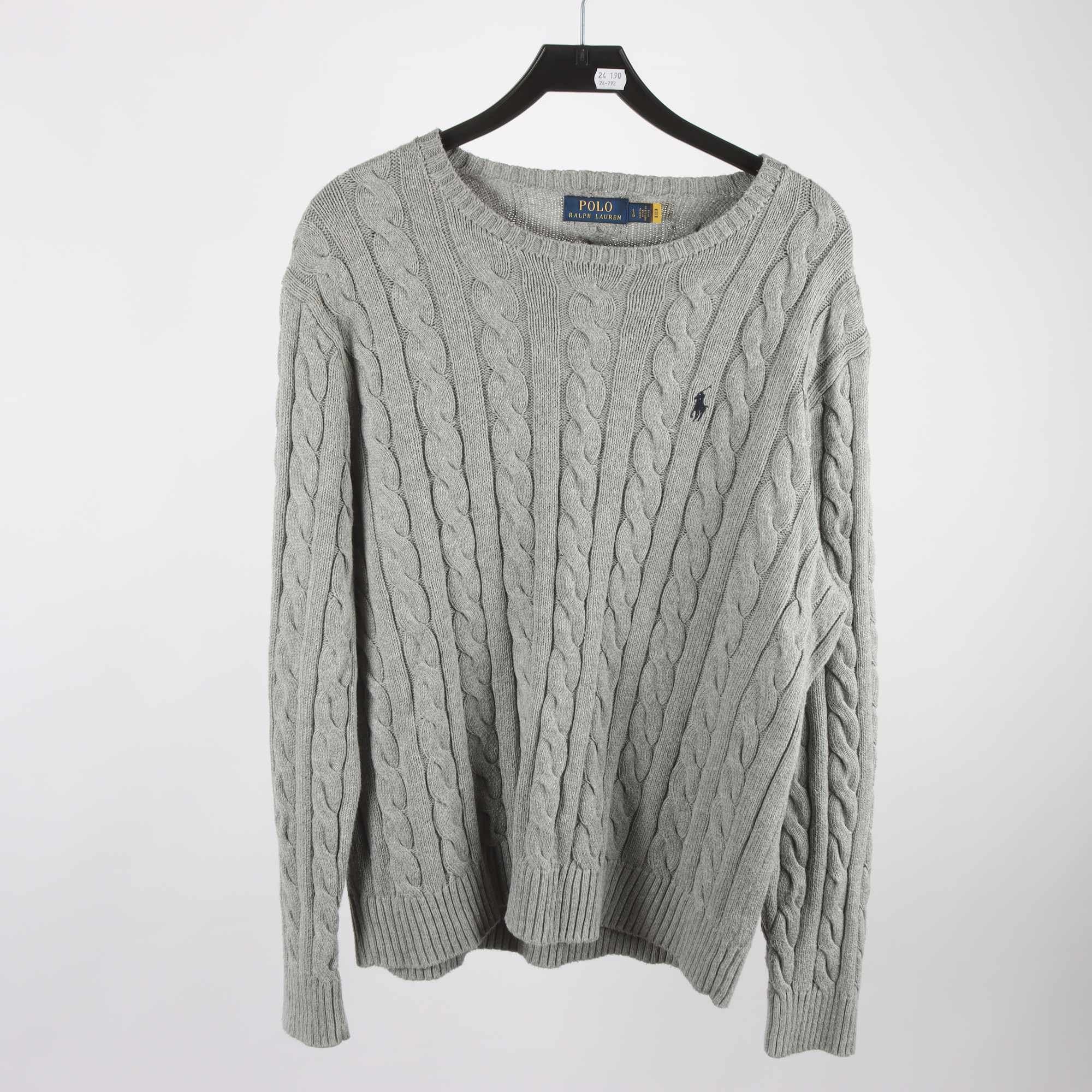 Stickad tröja, Polo Ralph Lauren, stl. L