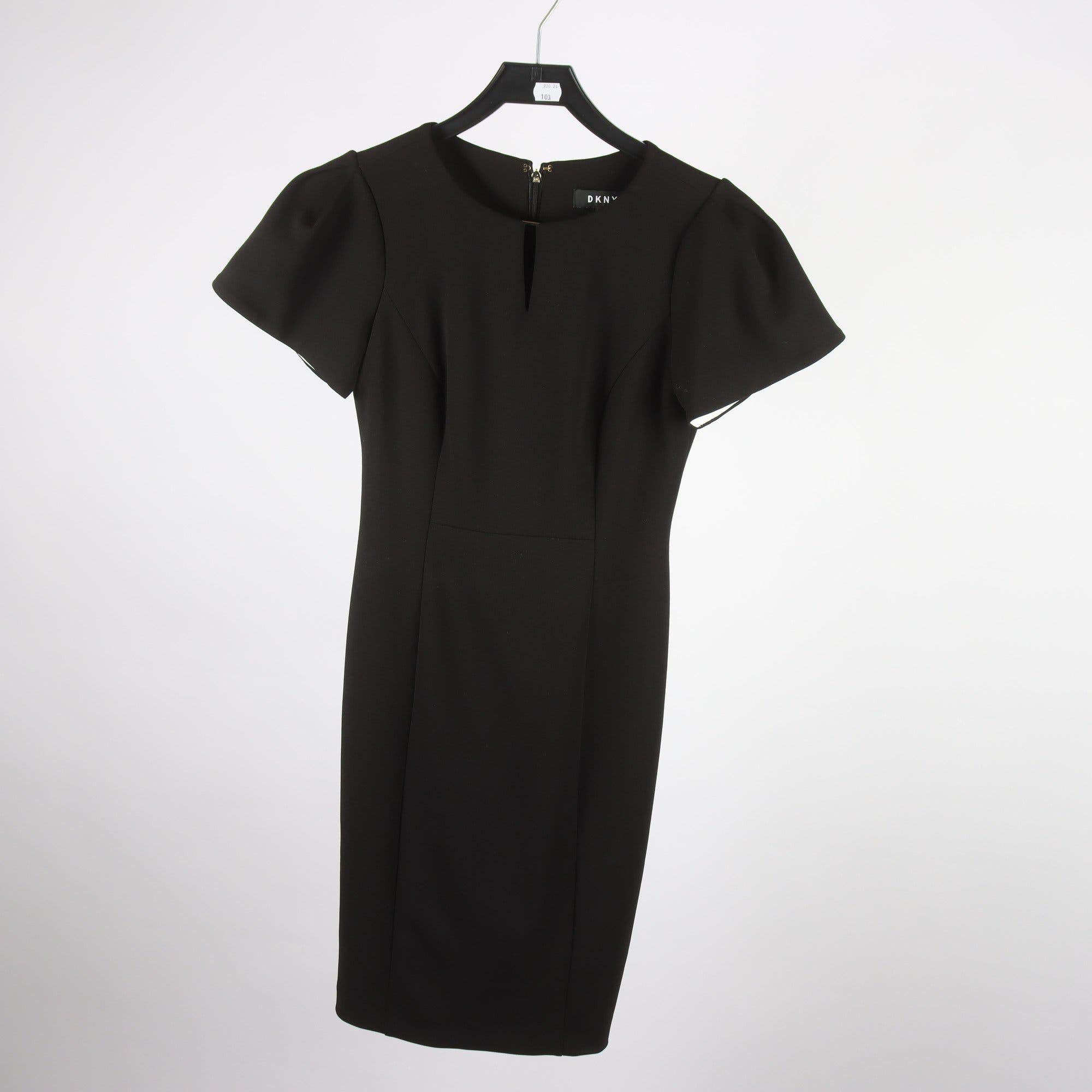Klänning, DKNY, svart, stl. 00 (XXS)