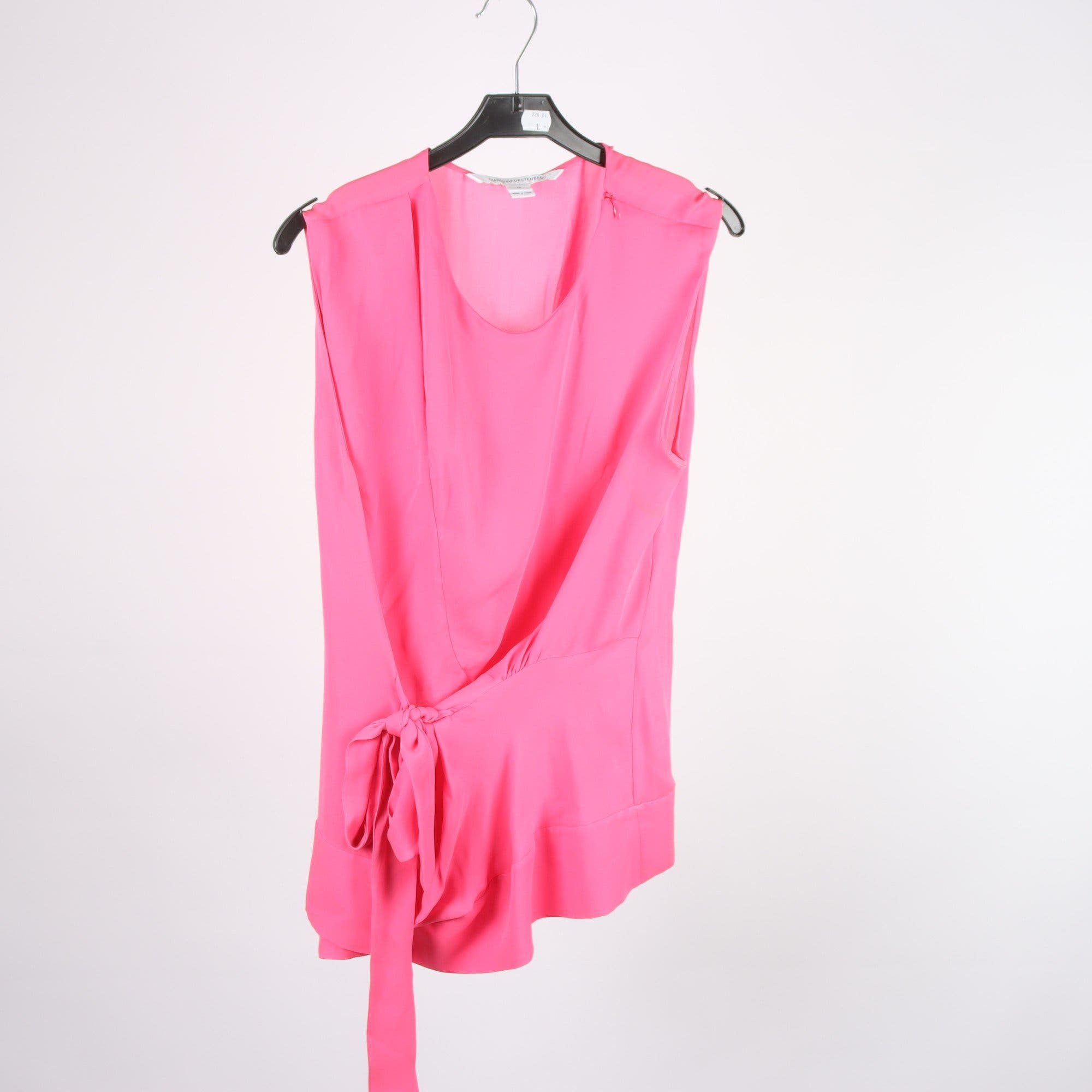 Linne, Diane von Furstenberg, rosa, 100% silke, stl. 12 (L)