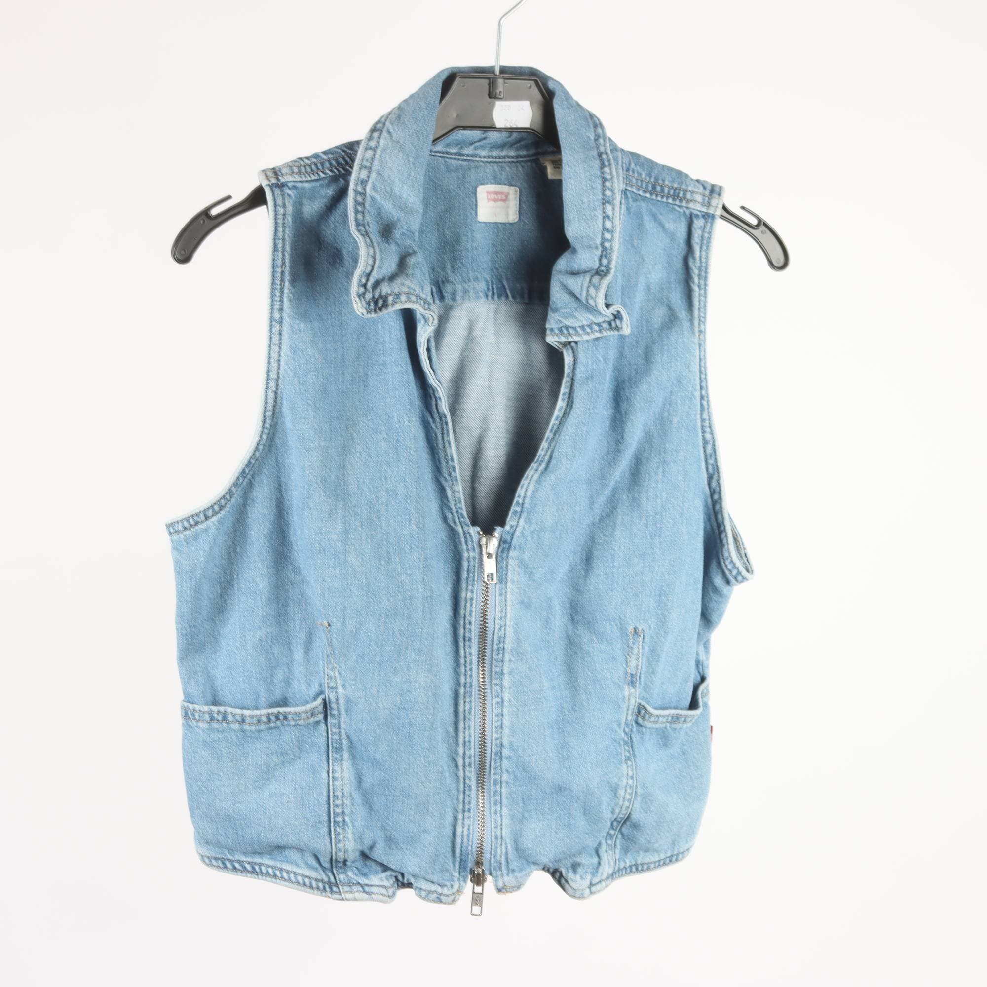 Jeansväst, Levis, blå, stl. L.