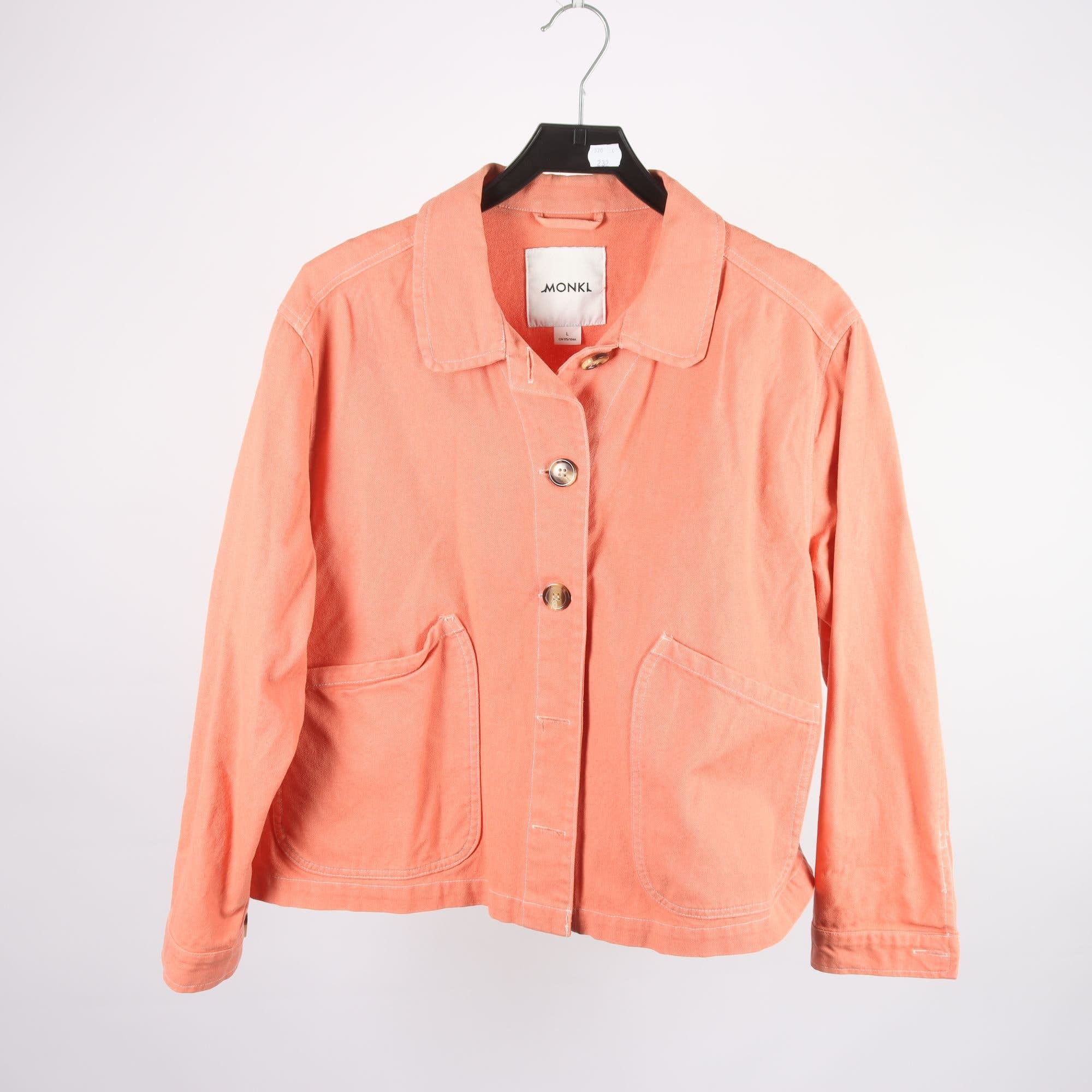 Jeansjacka, Monki, orange, stl. L.