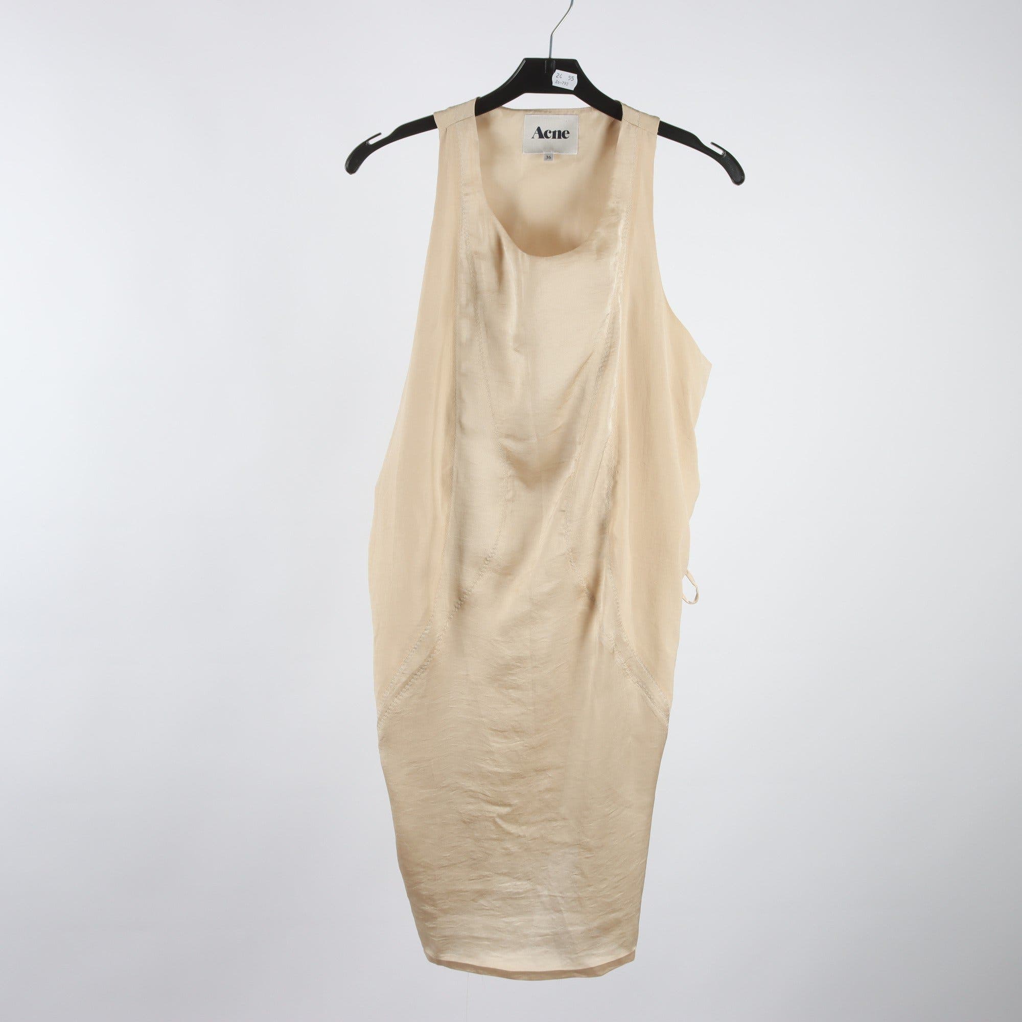 Klänning, Acne, sidenblandning, stl. 36