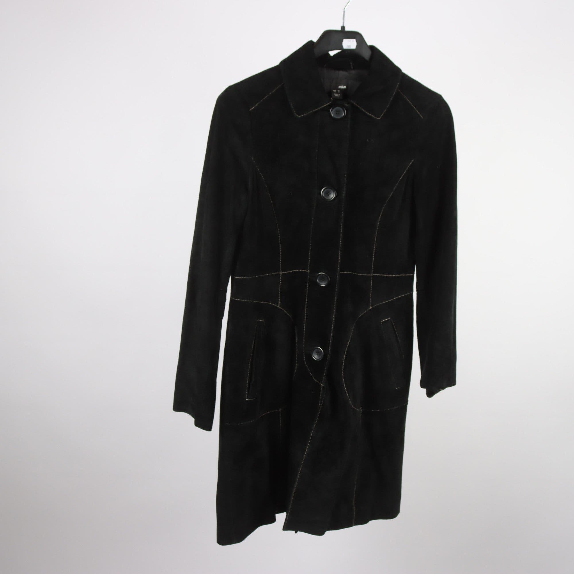 Mockakappa, H&M, svart, stl. 36