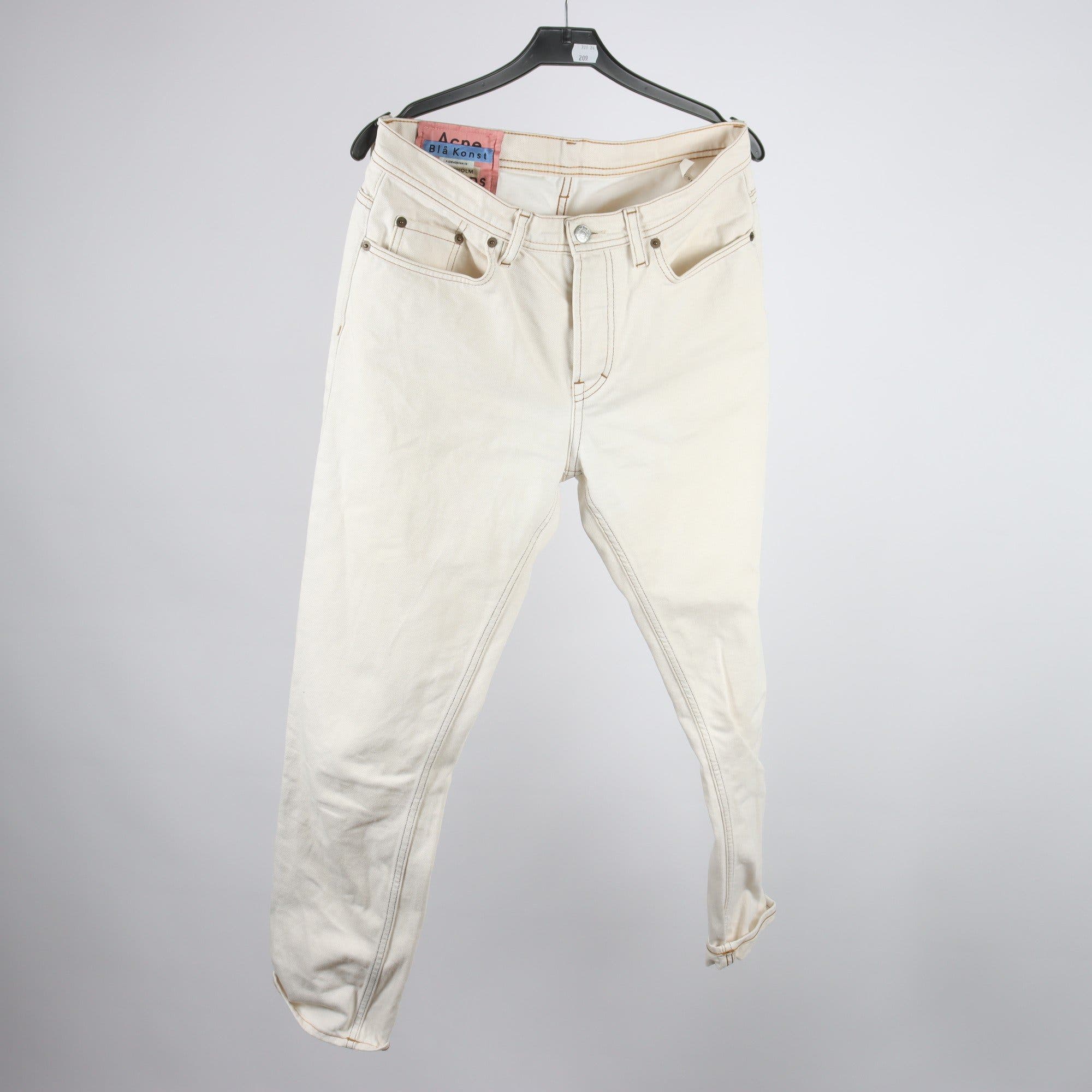 Jeans, Acne Studios, Blå Konst, offwhite, stl. W31 L34