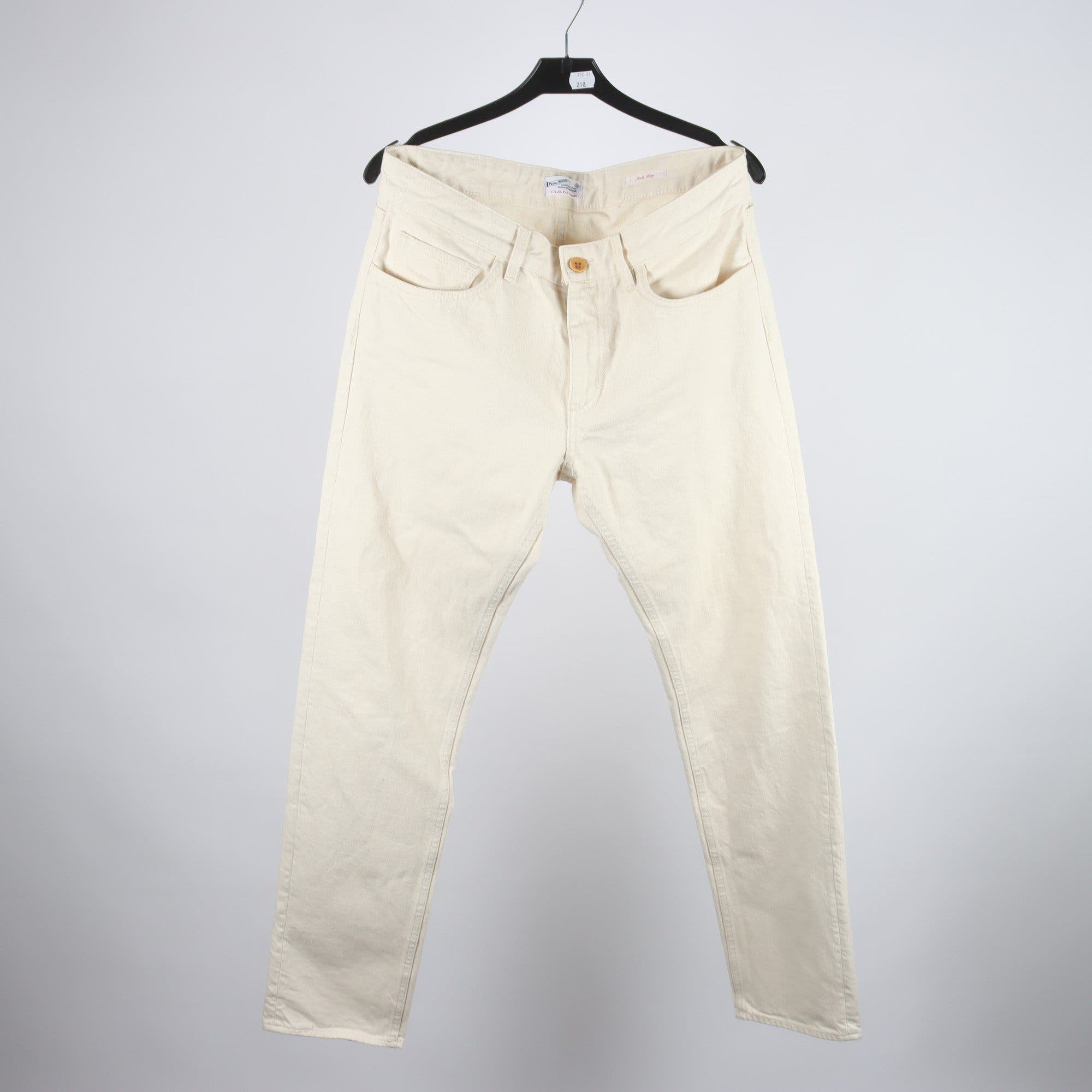 Jeans, Gant, offwhite (ljusbeige), stl. W31 L32