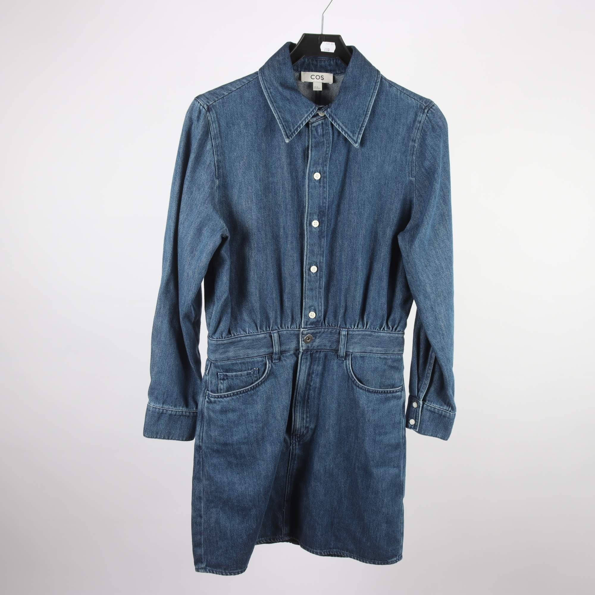 Jeansklänning, COS, blå, stl. 36