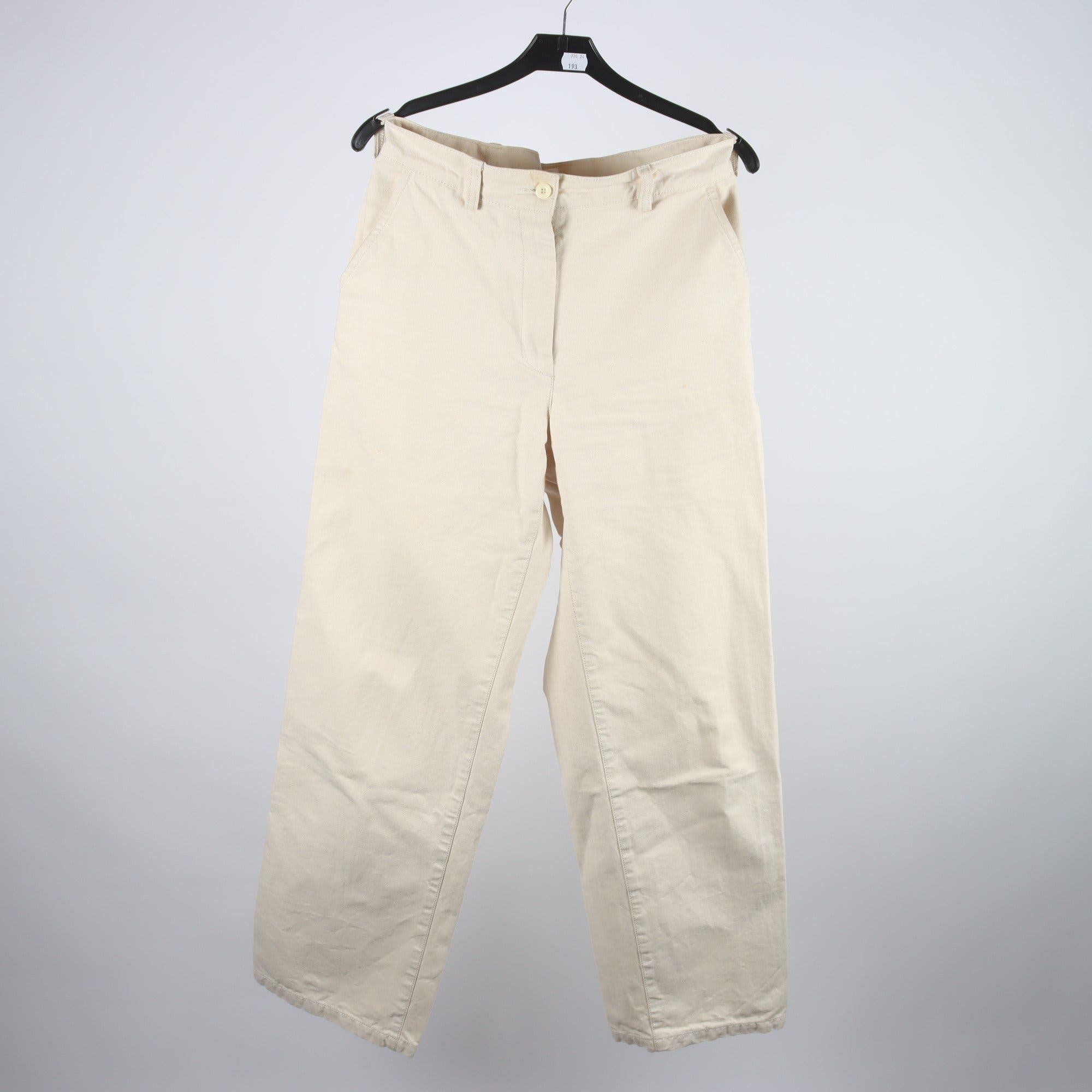 Byxor, Our Legacy, ljusbeige, denim, stl. 38