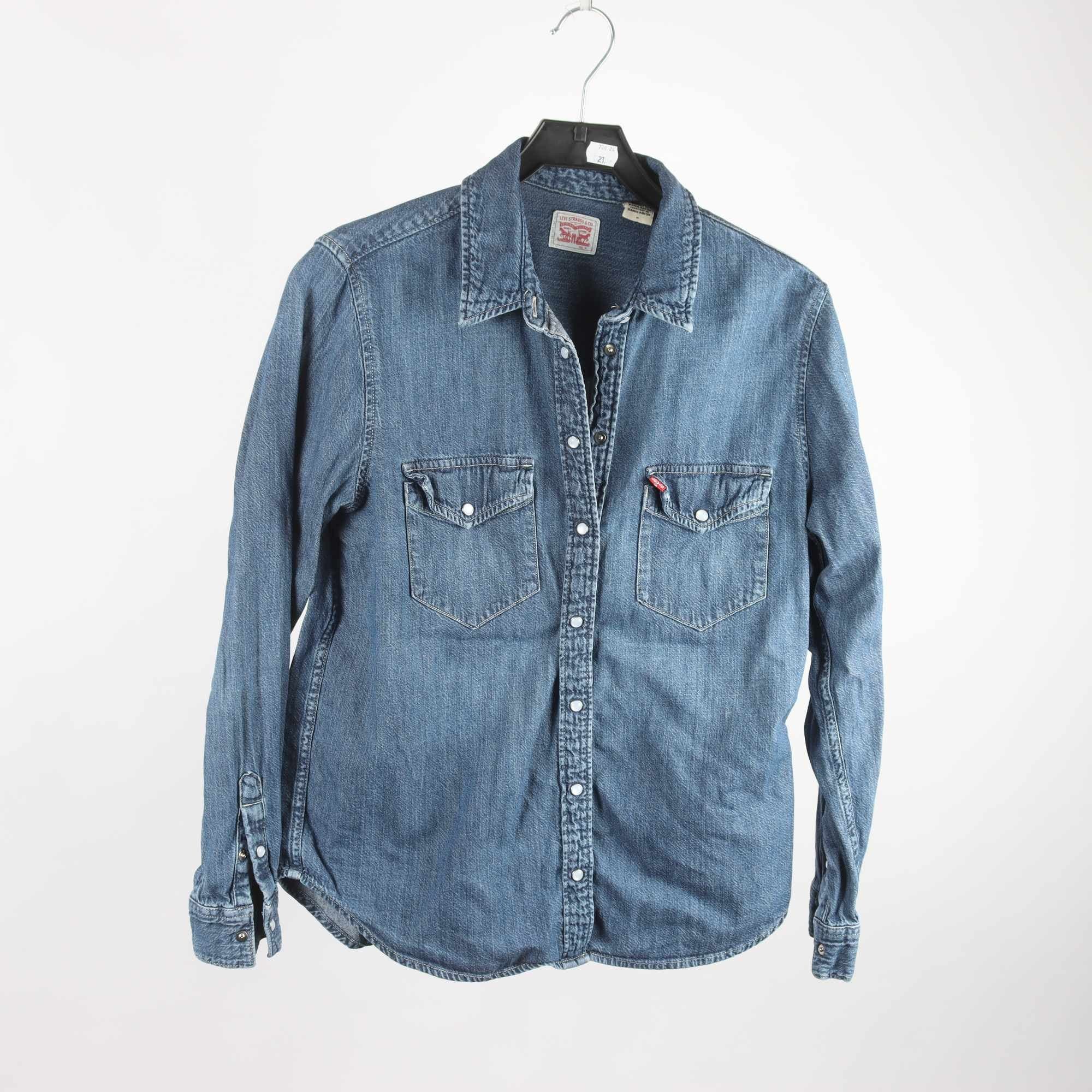 Jeansskjorta, Levi Strauss & Co, blå, stl. M