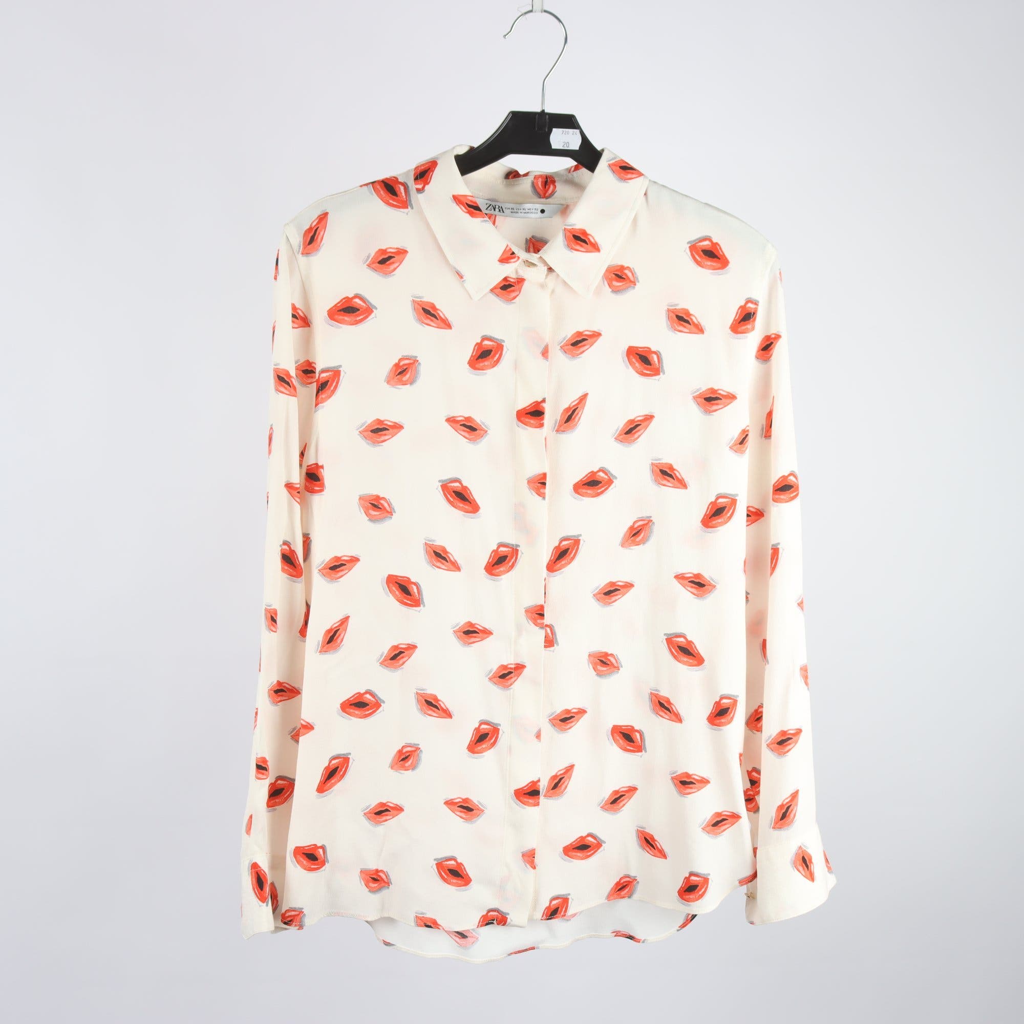 Blus, Zara, mönstrad, stl. XL
