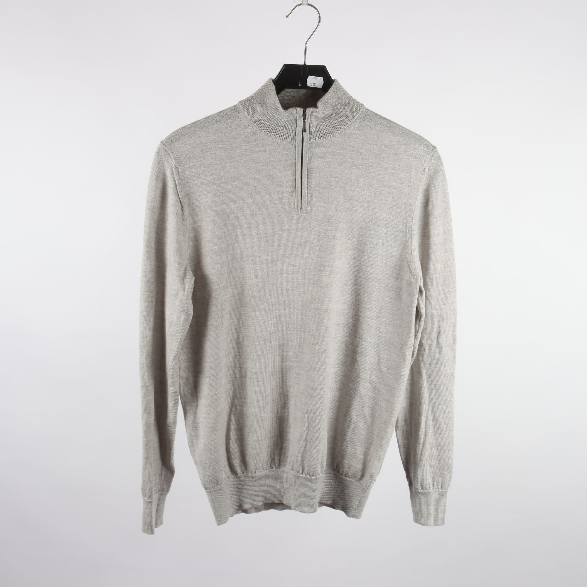Tröja, Charles Tyrwhitt, grå, 100% ull, stl. S
