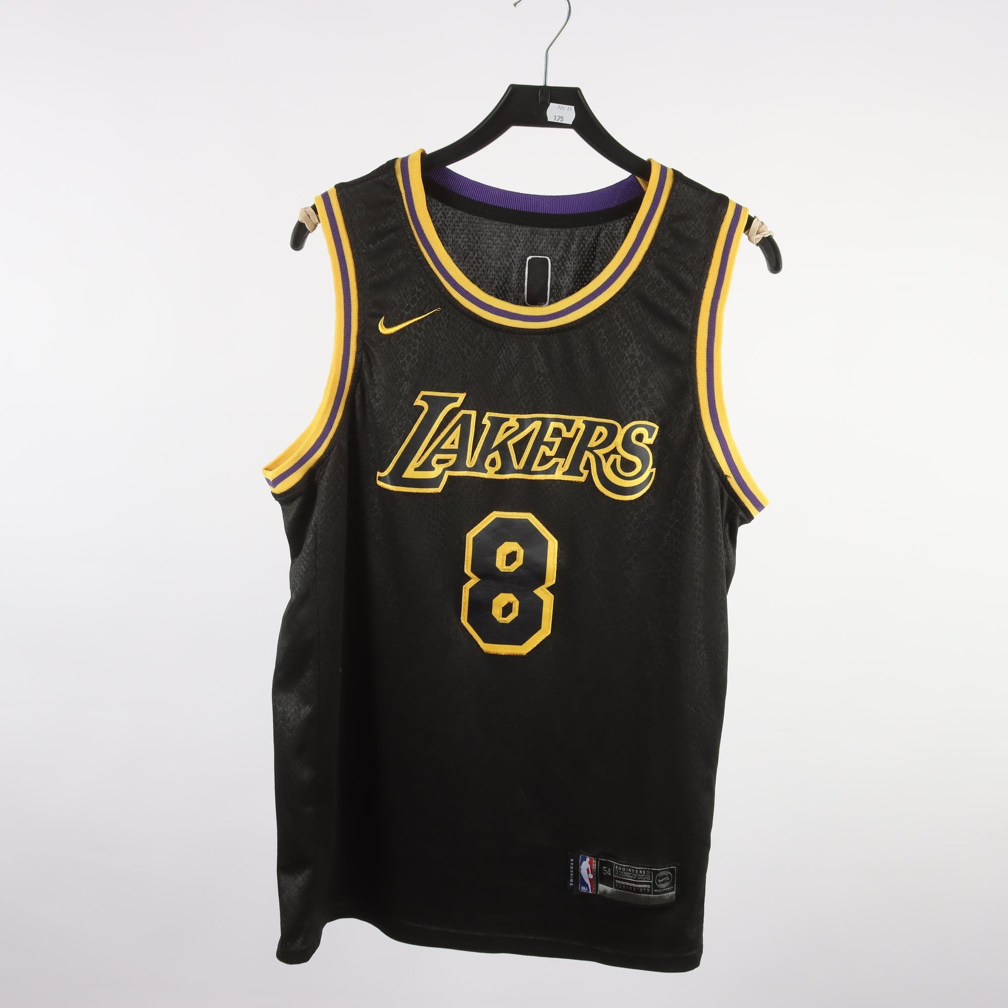 Basketlinne, NBA, Swingman, Lakers, Bryant 24, svart, stl. 54