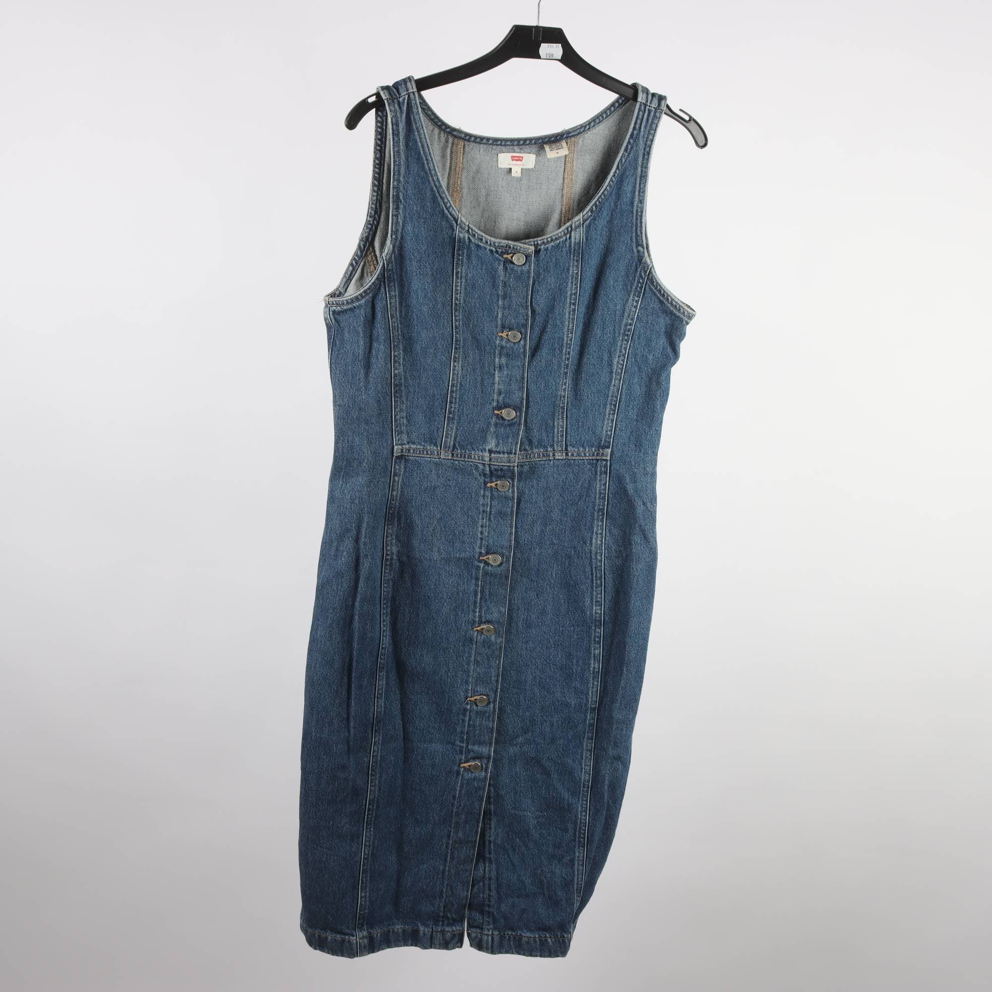 Jeansklänning, Levis, blå, stl. M