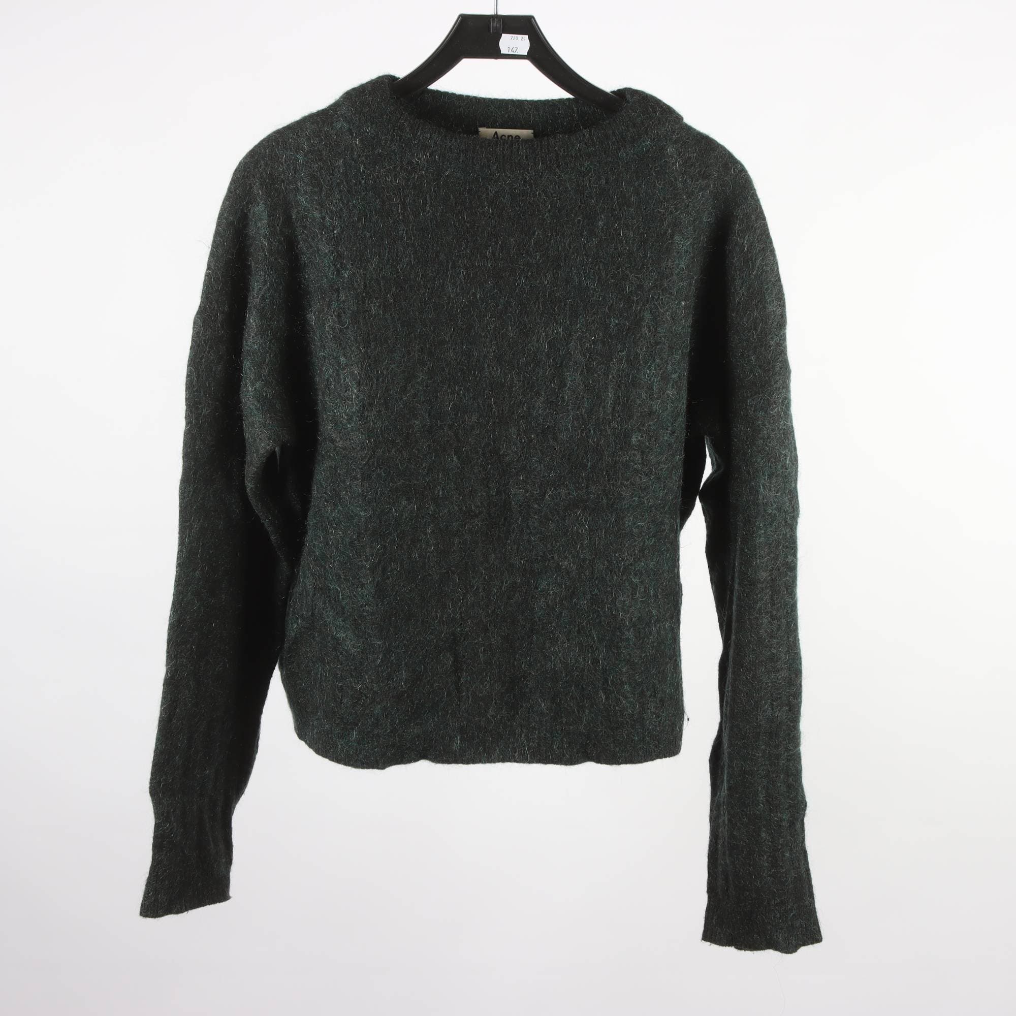 Tröja, Acne Studios, grön svart, melerad, stl. L