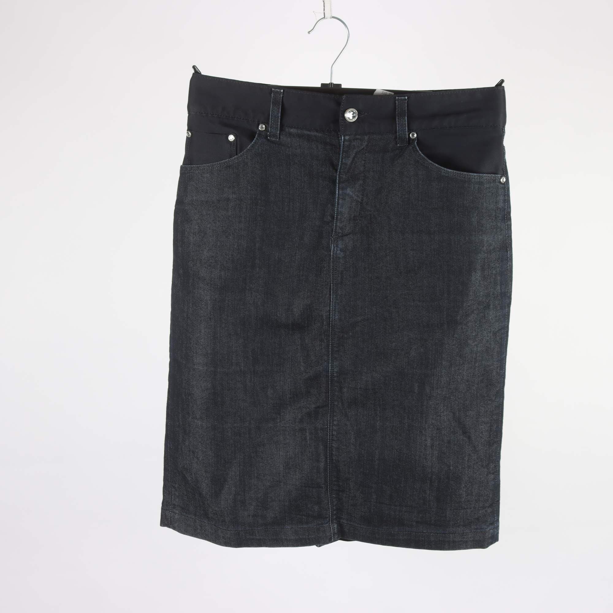 Kjol, Gant, blå, denim, stl. 38