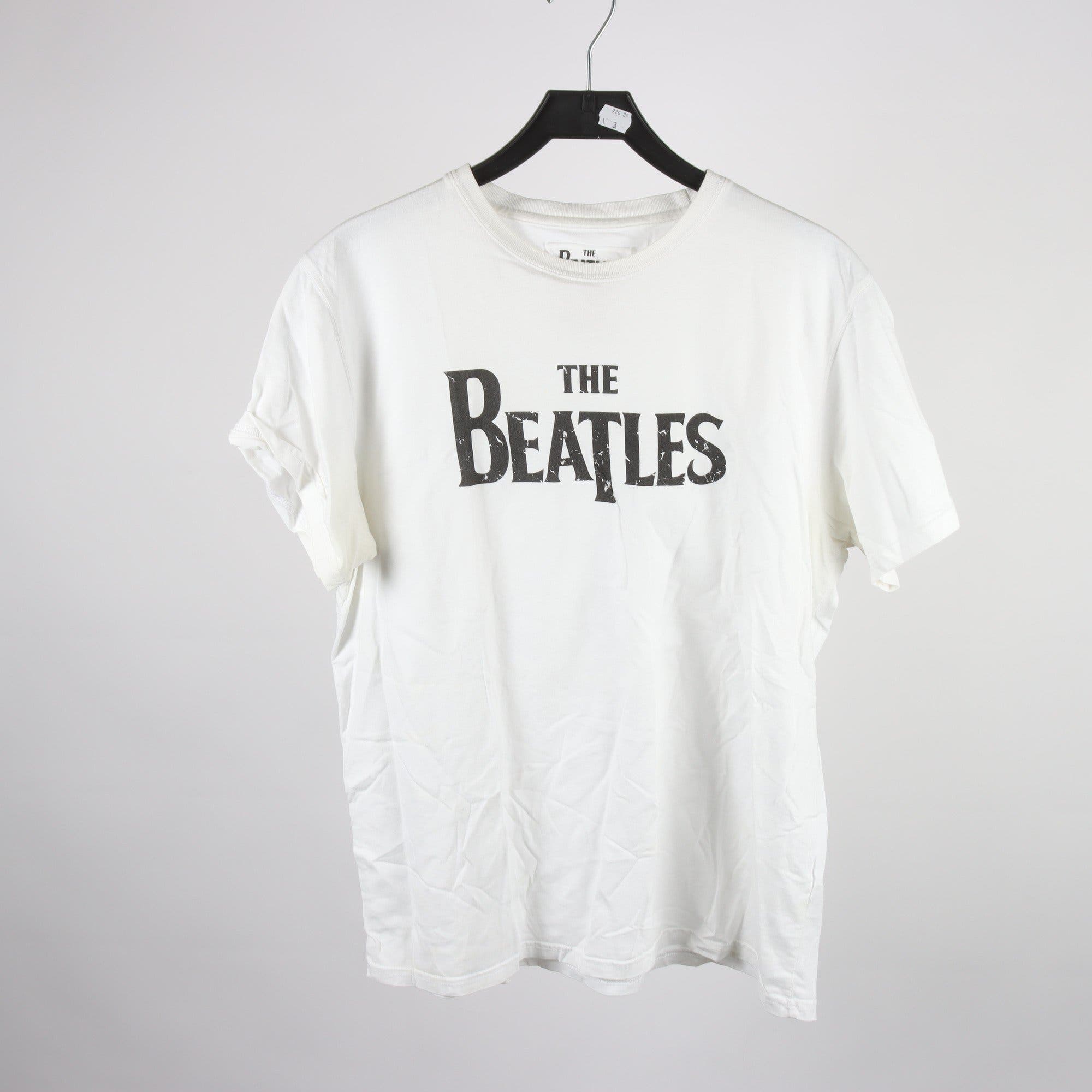 T-shirt, The Beatles, vit, stl. XL
