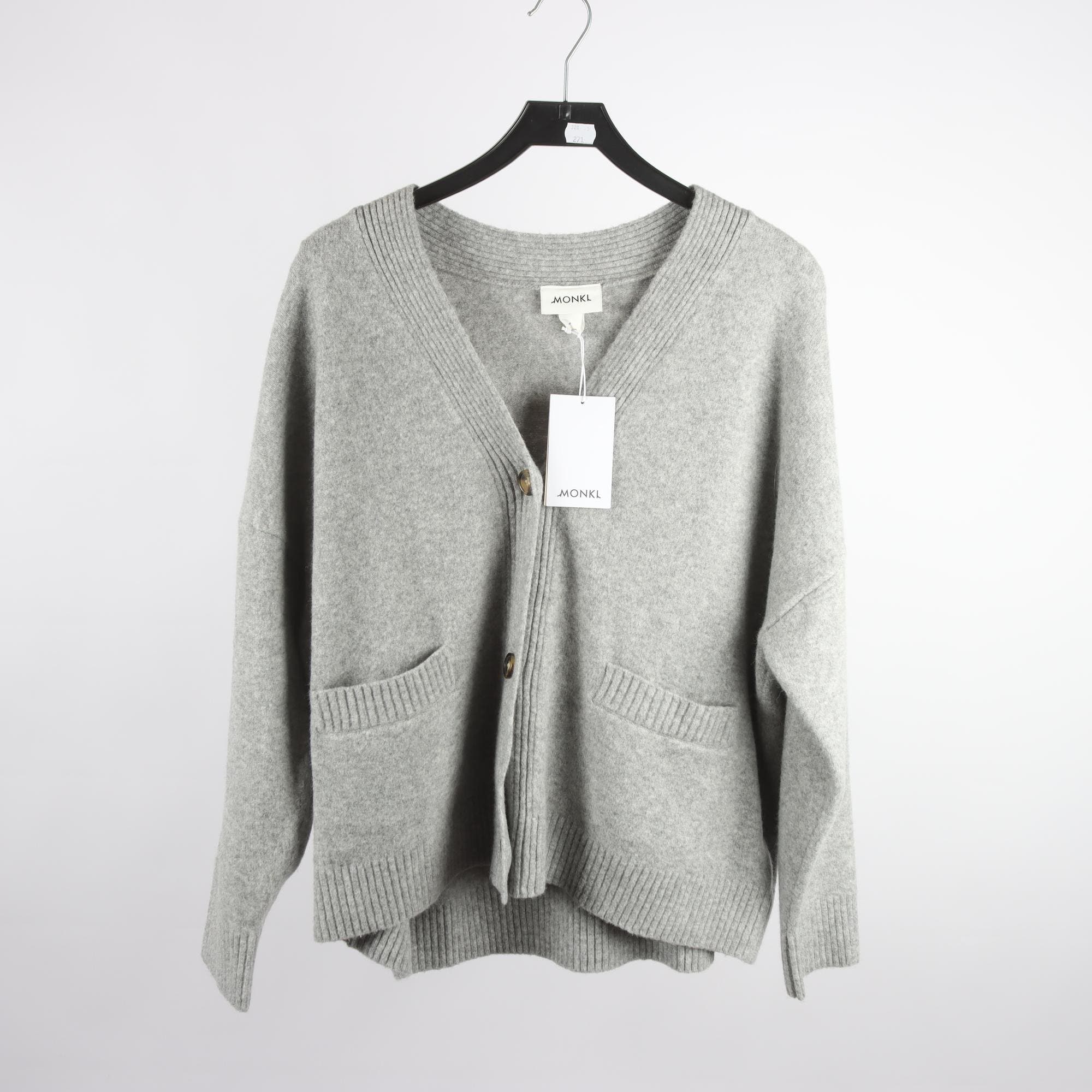 Kofta, Monki, grå, oversize, stl. S.