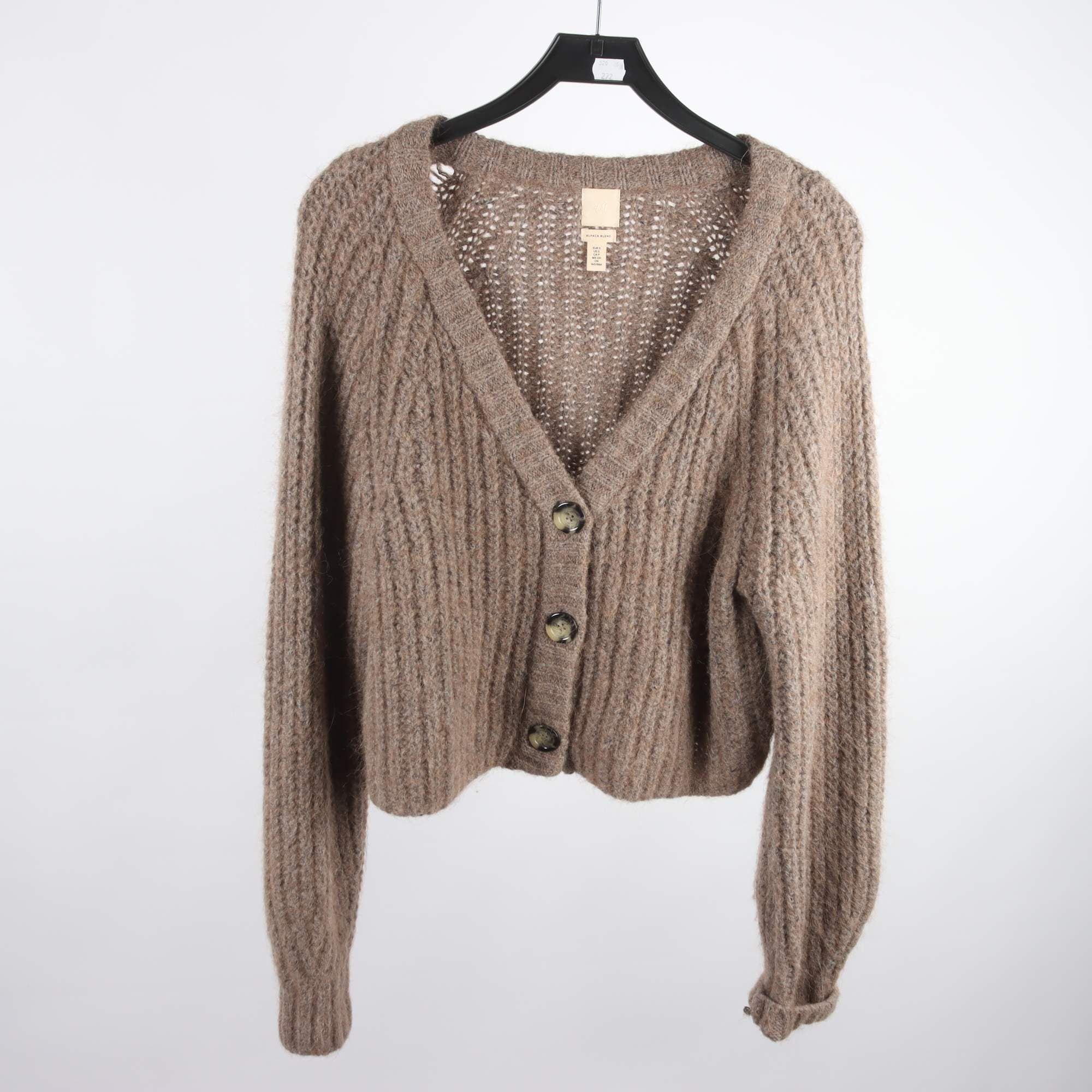 Kofta, H&M, beige, alpaca, oversize, stl. S.
