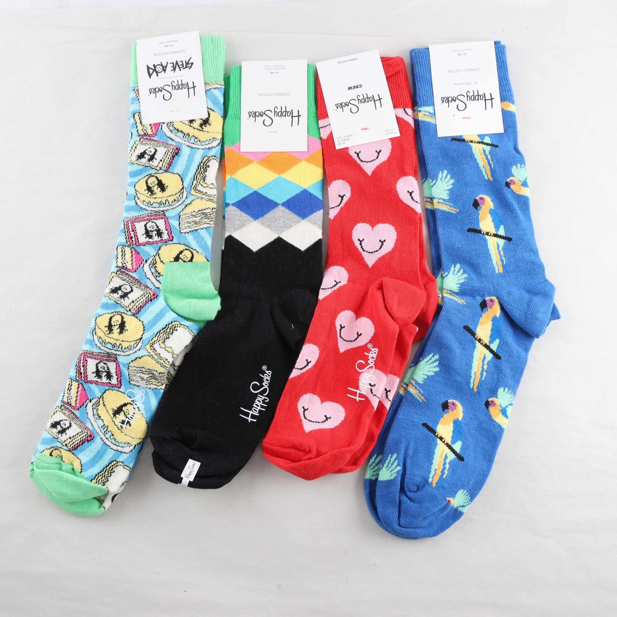 Strumpor 4-pack, Happy Socks, multi, stl, 41-46