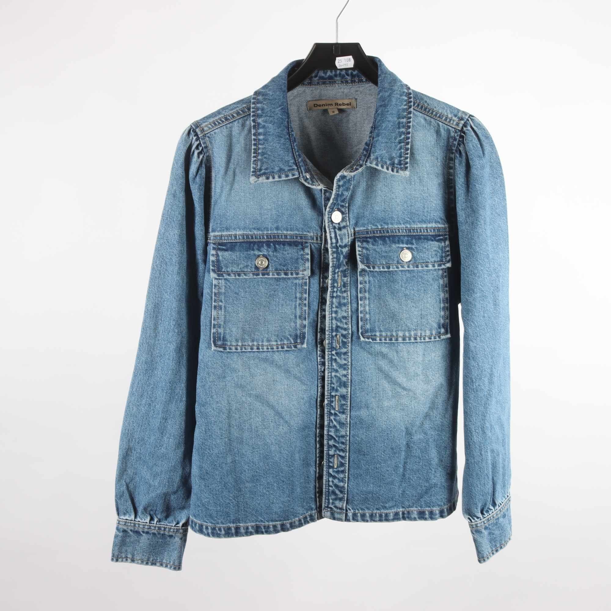 Jeansskjorta, Denim Rebel, stl. M