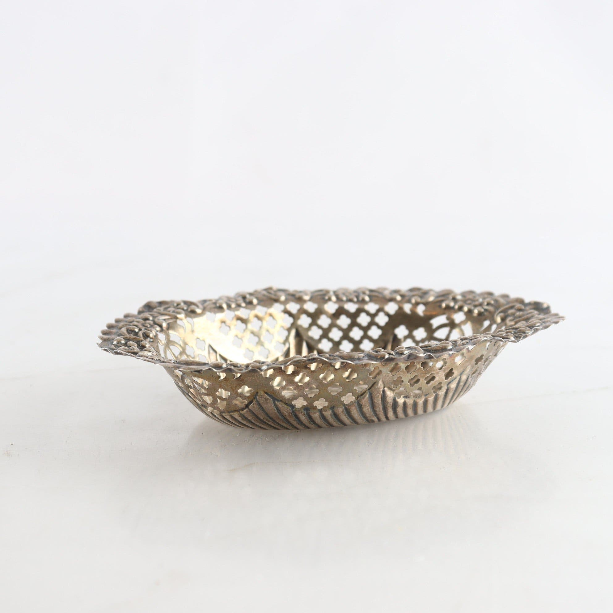 Skål, silver, stämplad