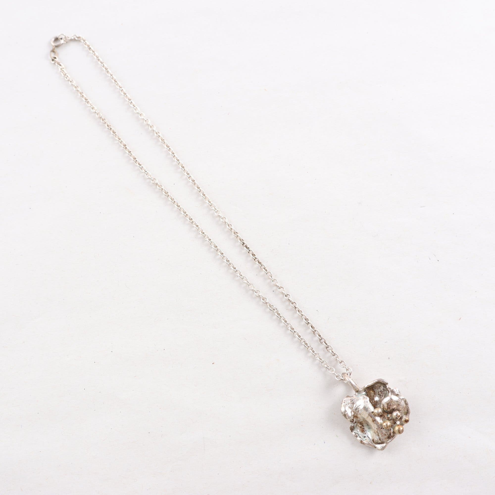 Halsband, hänge, silver 830, Tebon, 1970-tal, vikt: 14.5g