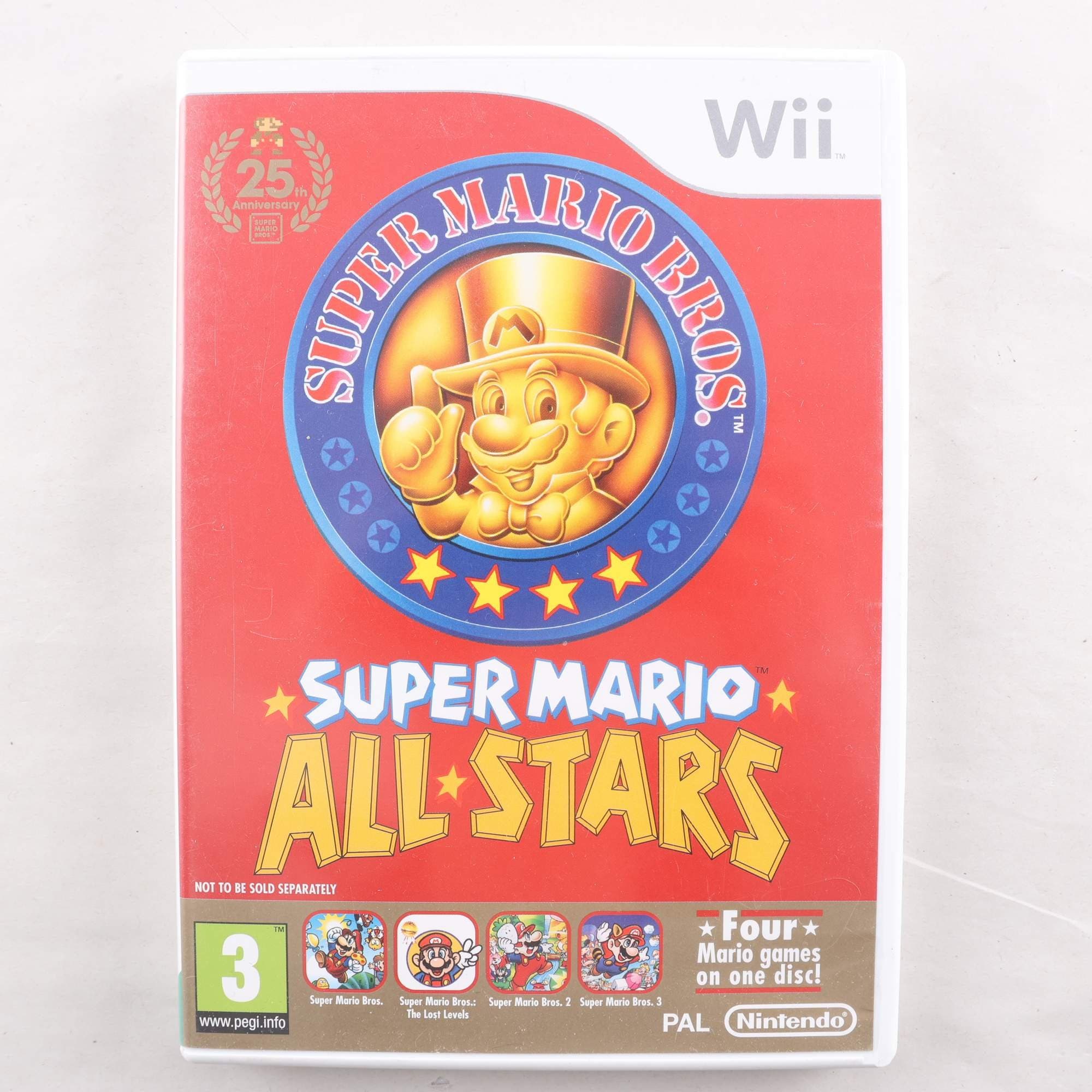 Spel, Super Mario Bros. Super Mario All Stars, Nintendo Wii