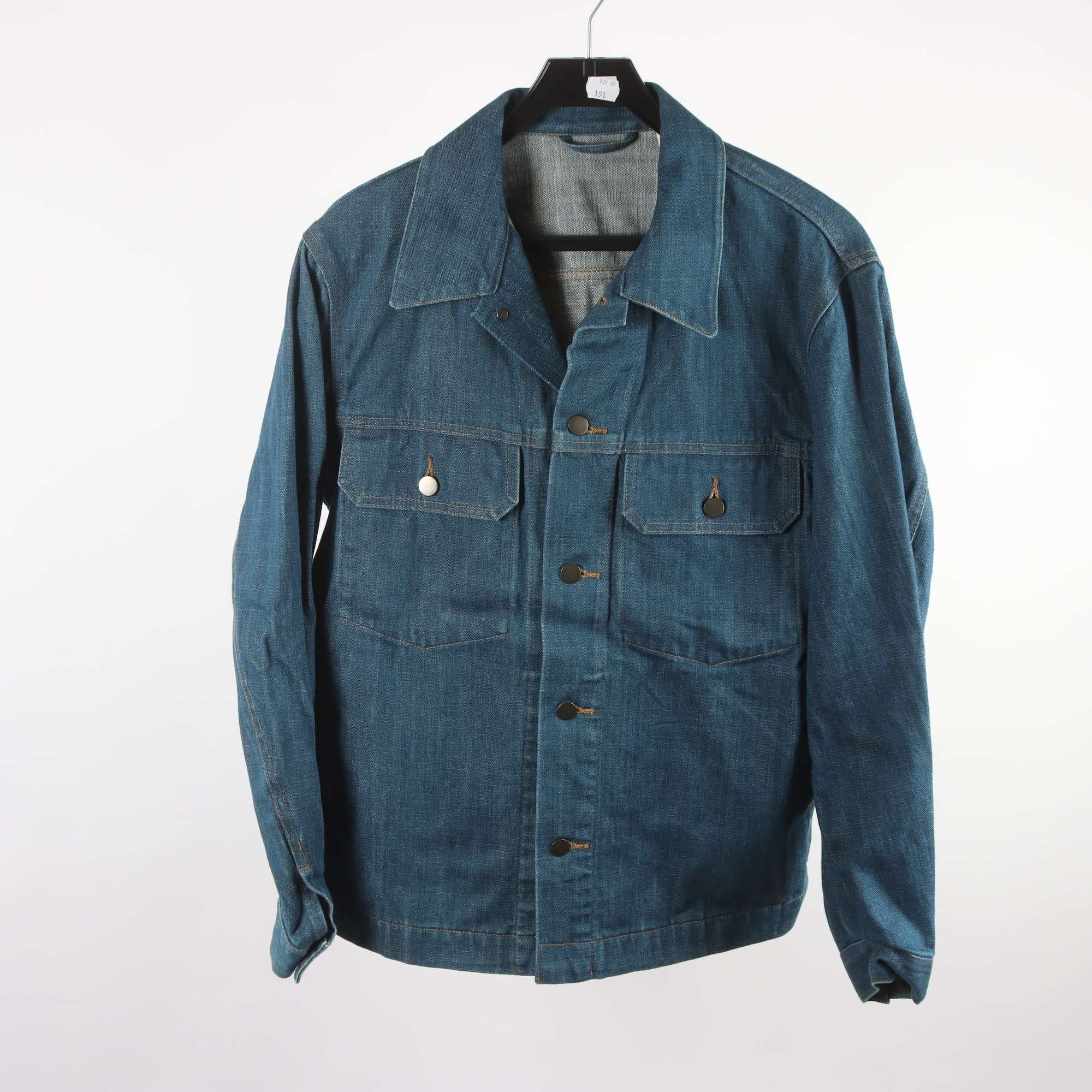 Jeansjacka, Uniqlo, blå, stl. M