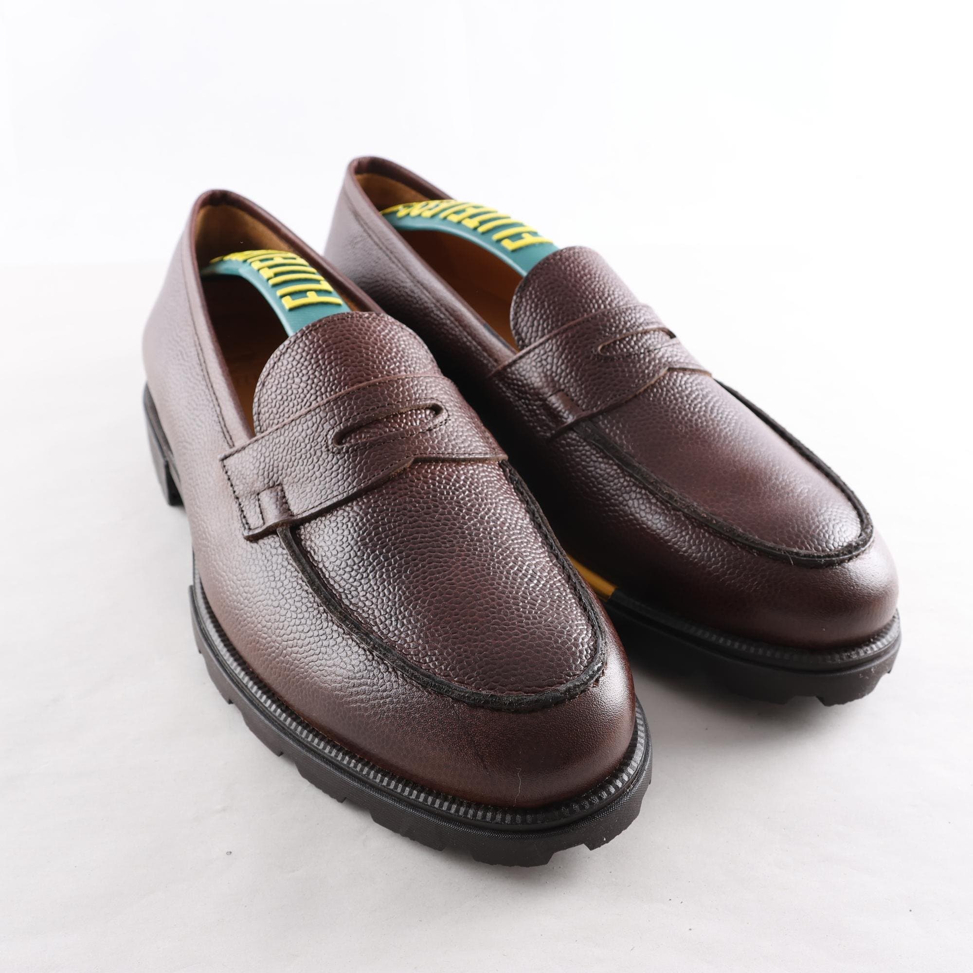 Loafers, Fliteless, läder, stl. 43
