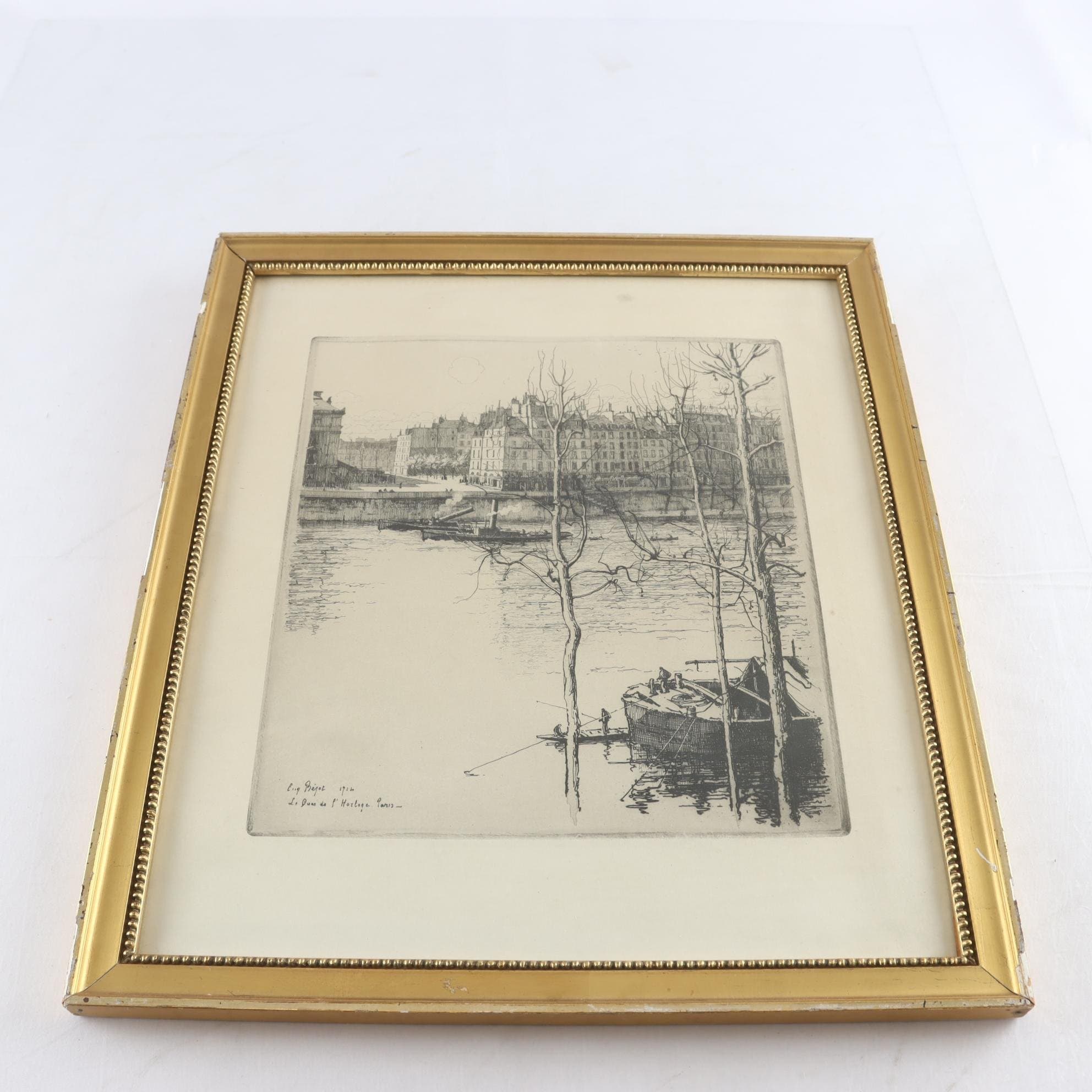 Tryck, Eugène Bejot, (1867-1931), 1914. Samfraktas ej.
