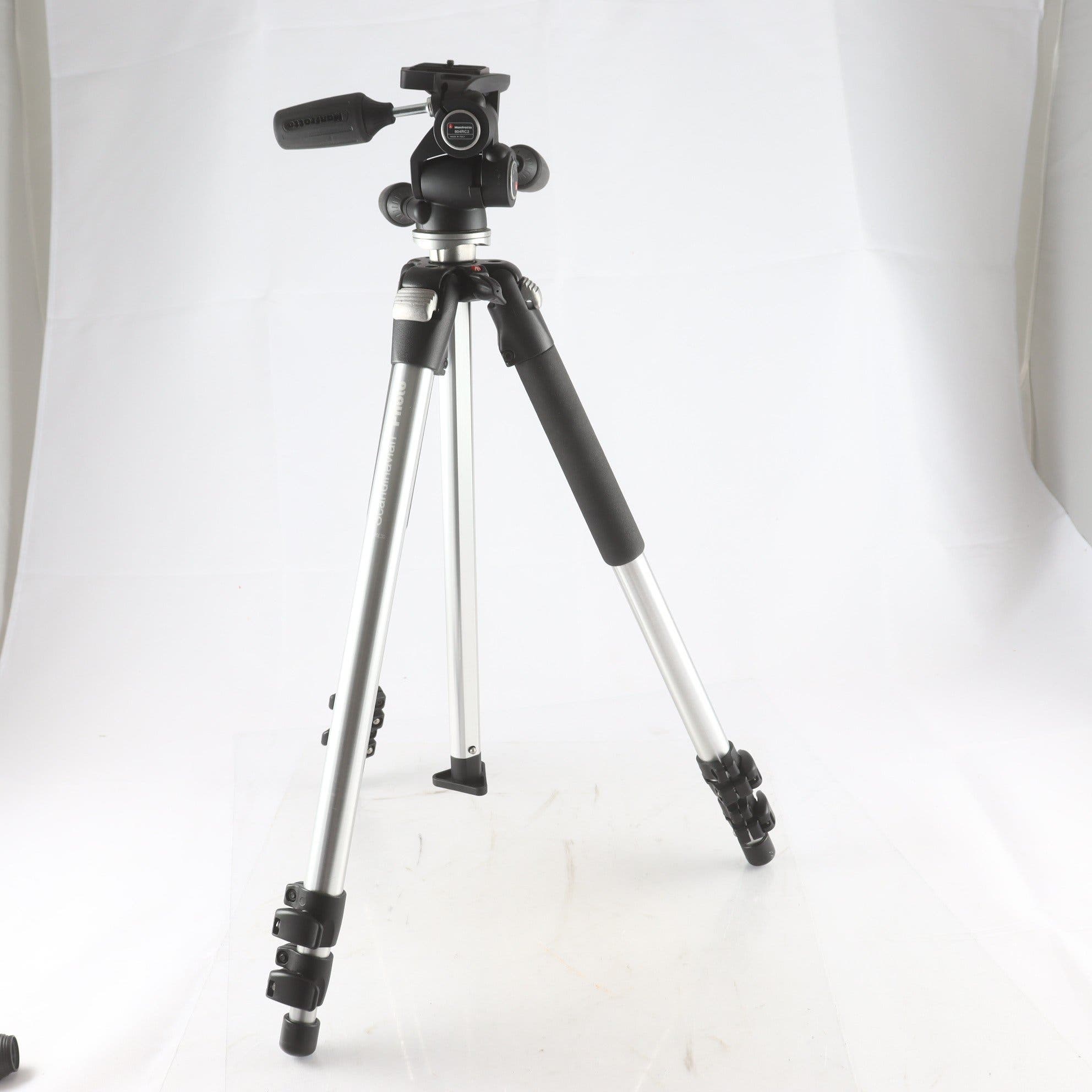 Kamerastativ, Manfrotto 055cl + 804RC2. Endast avhämtning.