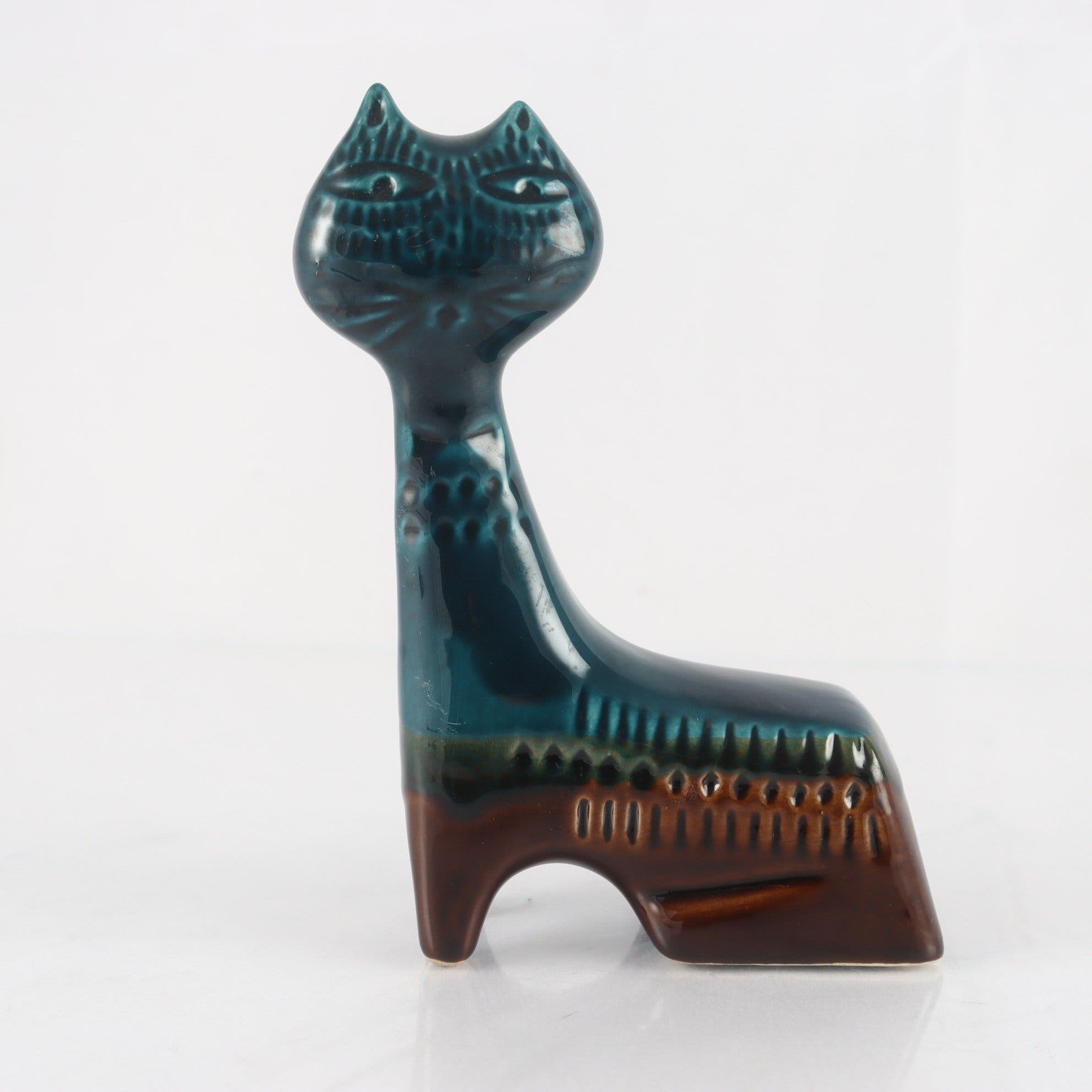 Figurin, katt, Aldo Londi, Bitossi