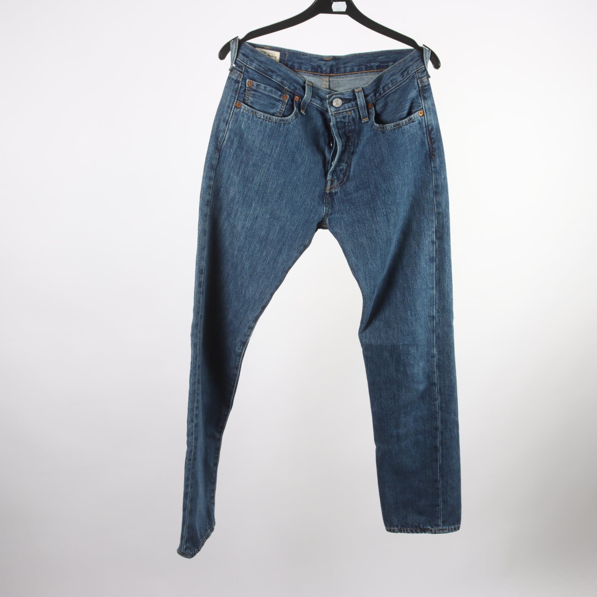 Jeans, Levis, 501, blå, stl. 29″/32.