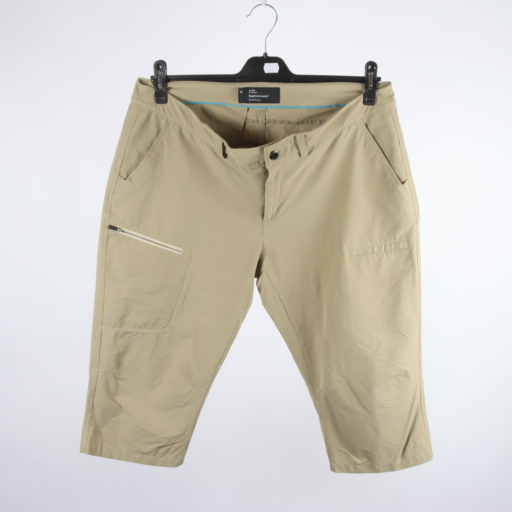 Shorts, Peak Performance, beige, stl. XL.