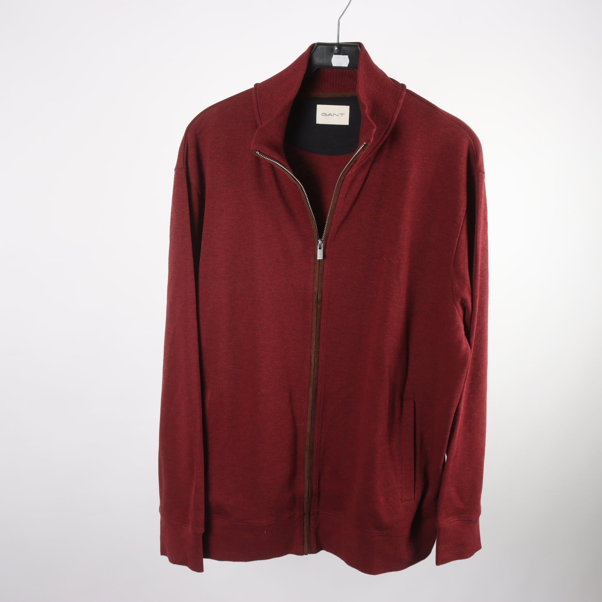 Tröja, Gant, vinröd, stl. 2XL.