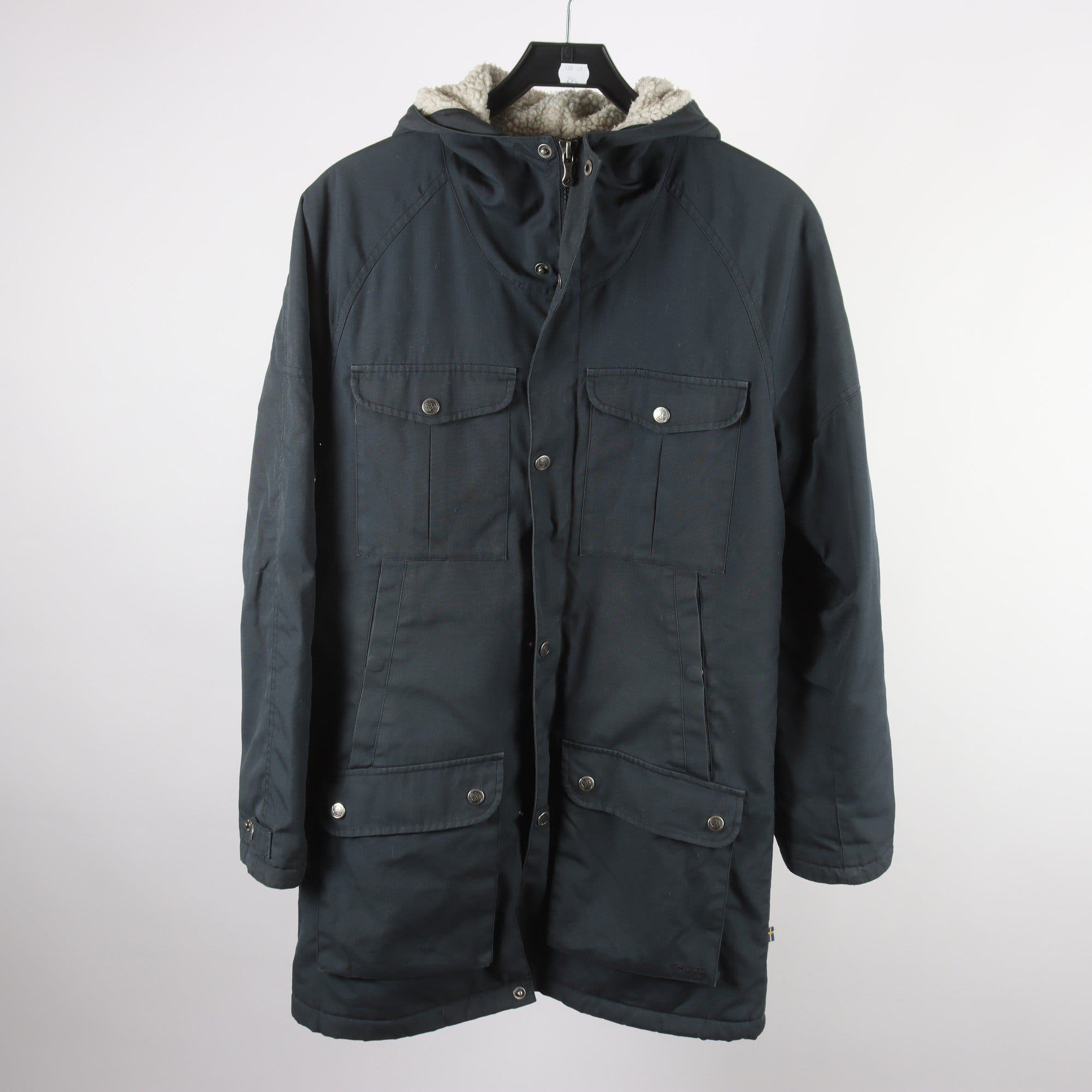 Parka, Fjällräven, blå, stl. XS.