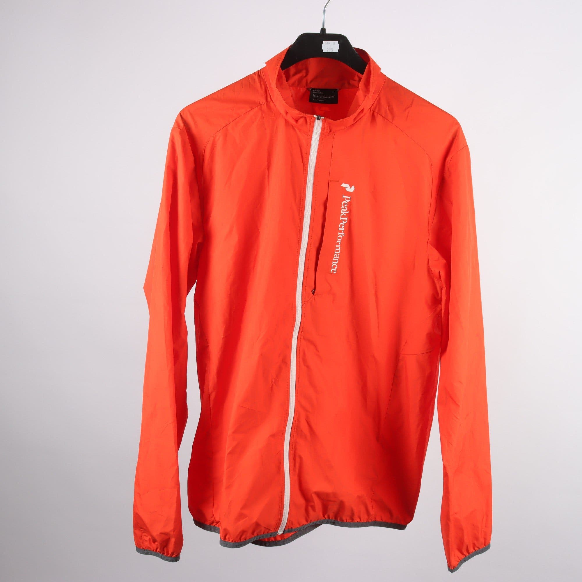 Sportjacka, Peak Performance, orange, stl. XL.