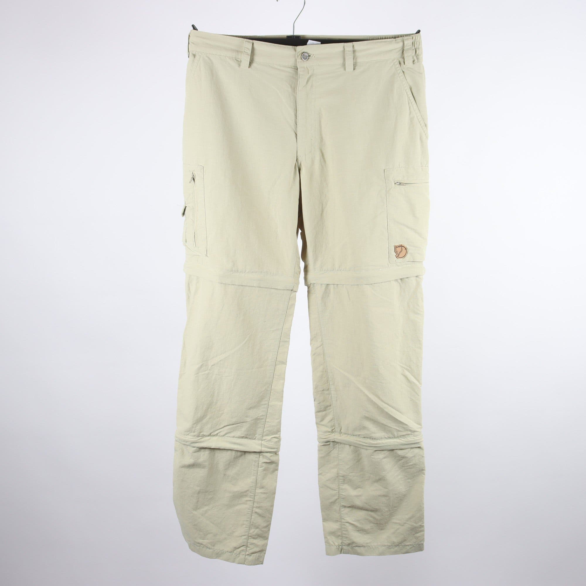 Friluftsbyxor, Fjällräven, beige, stl. 40.