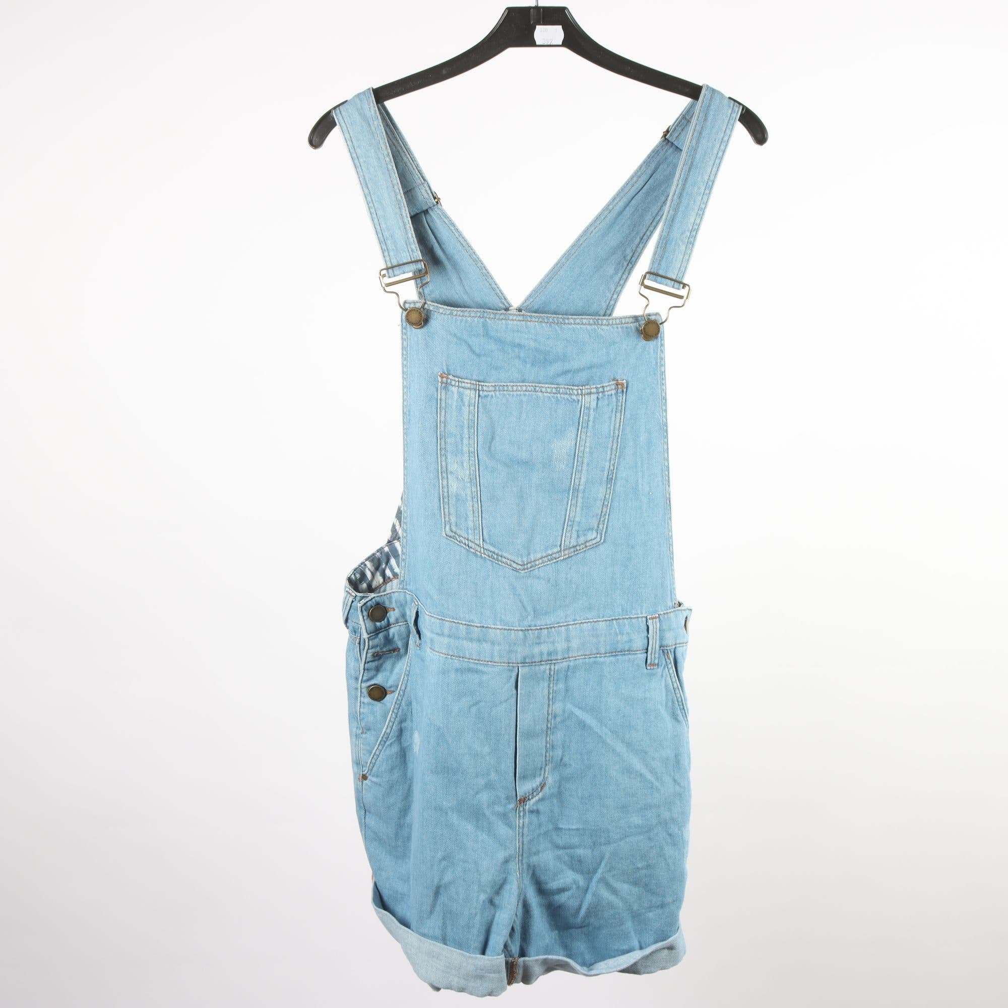 Hängselshorts, Comptoir des Cotonniers, blå, stl. L.