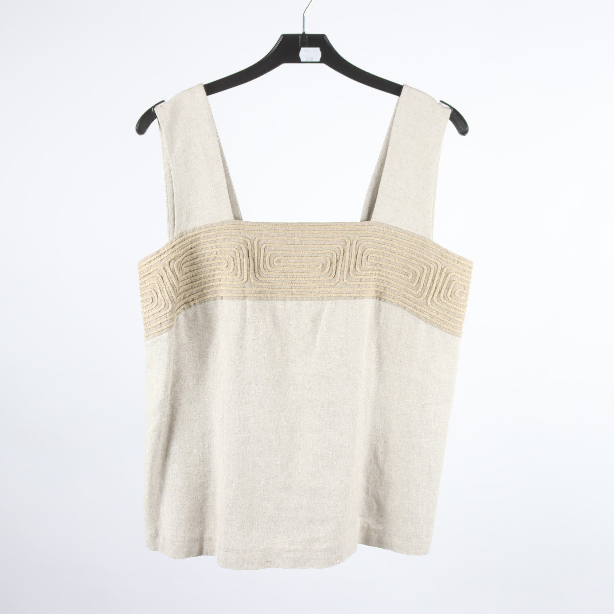 Linne, ADA Fashion, beige, 70% lin, stl. 40.