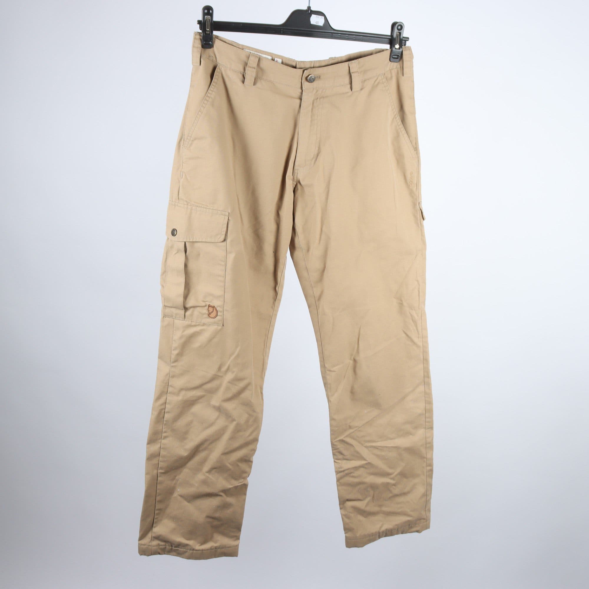 Fritidsbyxor, Fjällräven, beige, stl. 48