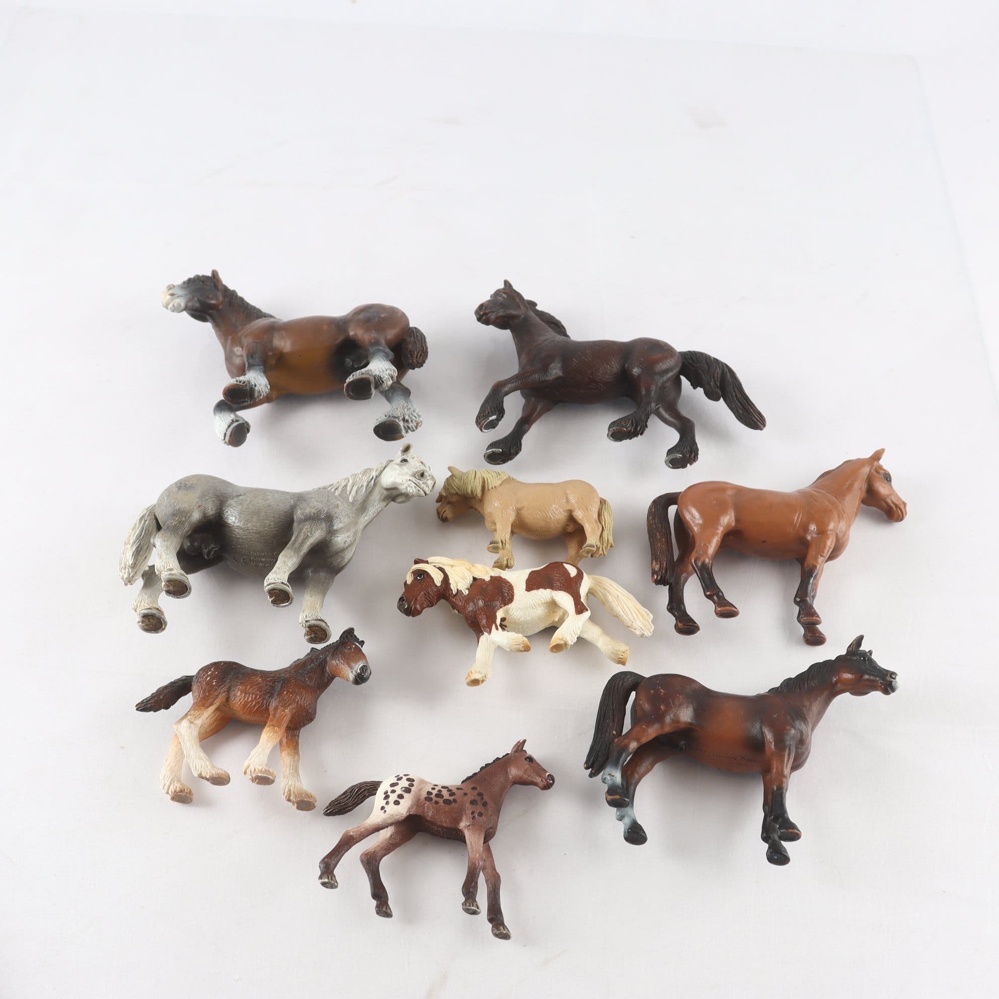 Hästar, Schleich,blandat.